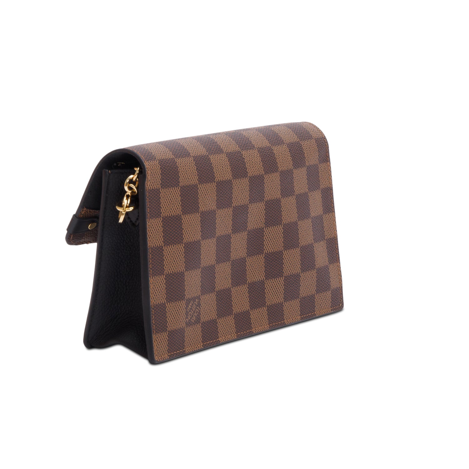 Louis Vuitton 2022 Damier Ebene Vavin Chain Wallet w/ Box & Receipt