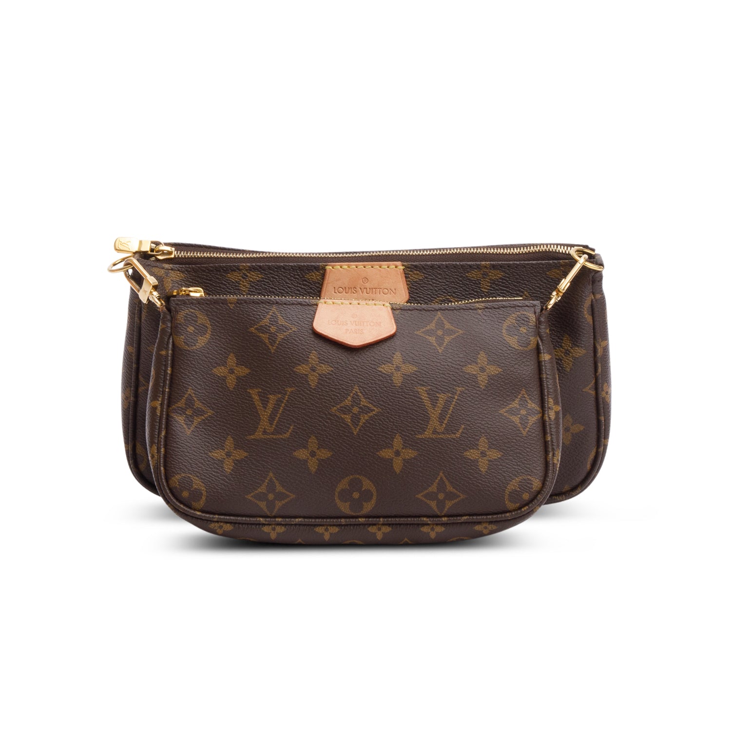 Louis Vuitton 2020 Monogram Khaki Multi-Pochette Accessoires w/ Box