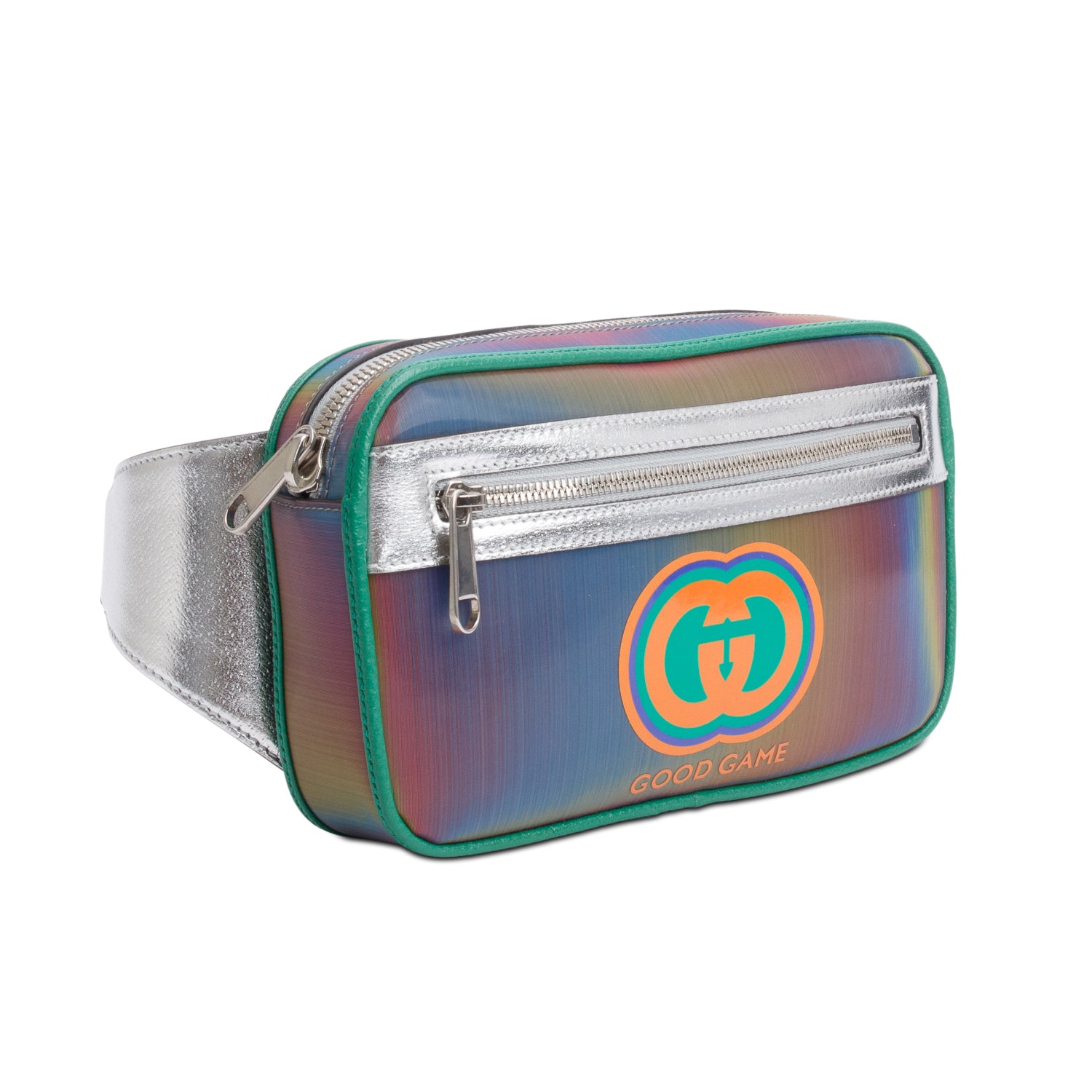 Gucci Multicolor PVC Interlocking G Belt Bag