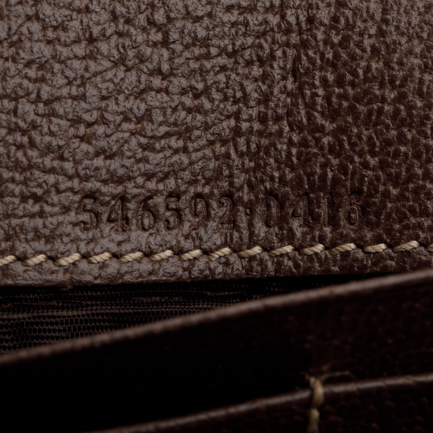 Gucci Beige GG Supreme Ophidia GG Web Wallet on Chain