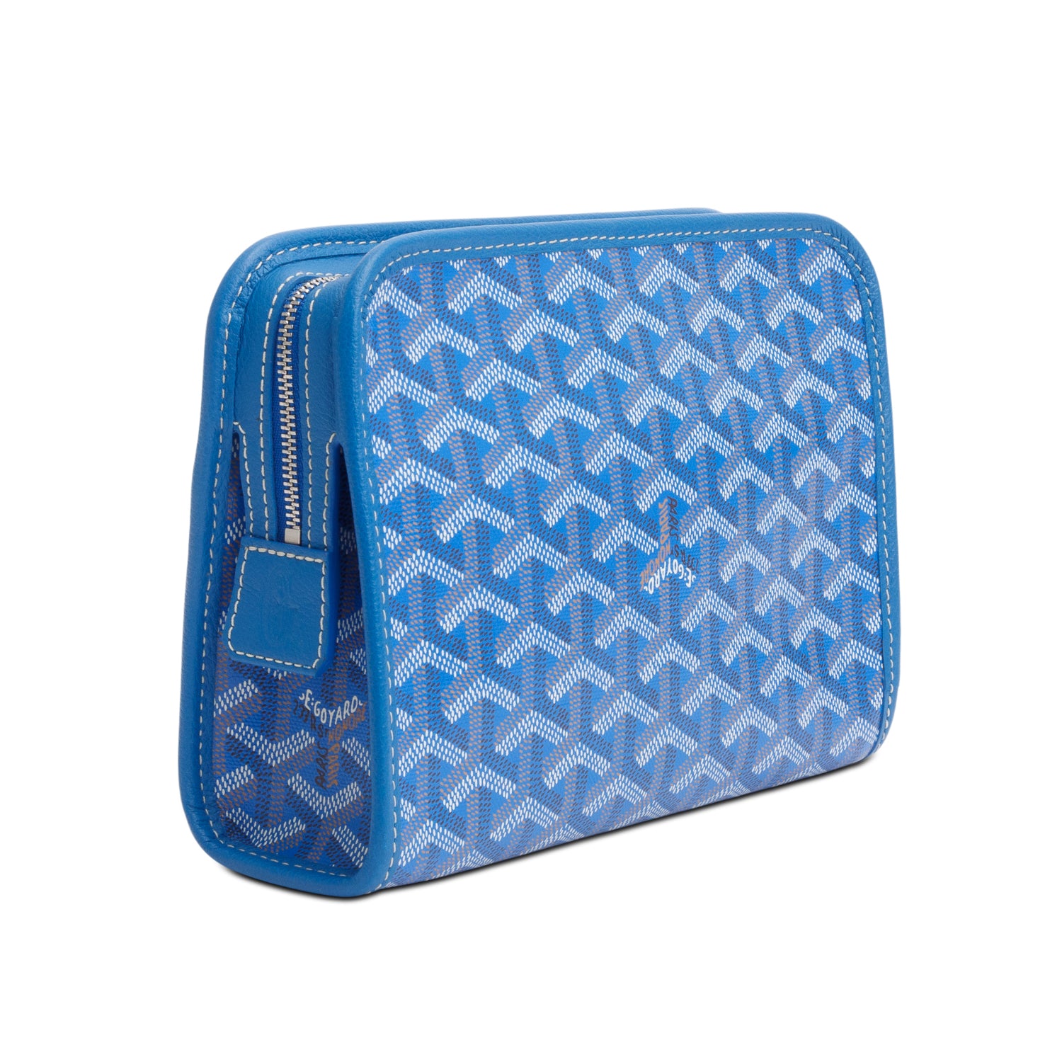 Goyard 2024 Blue Goyardine Jouvence Toiletry PM