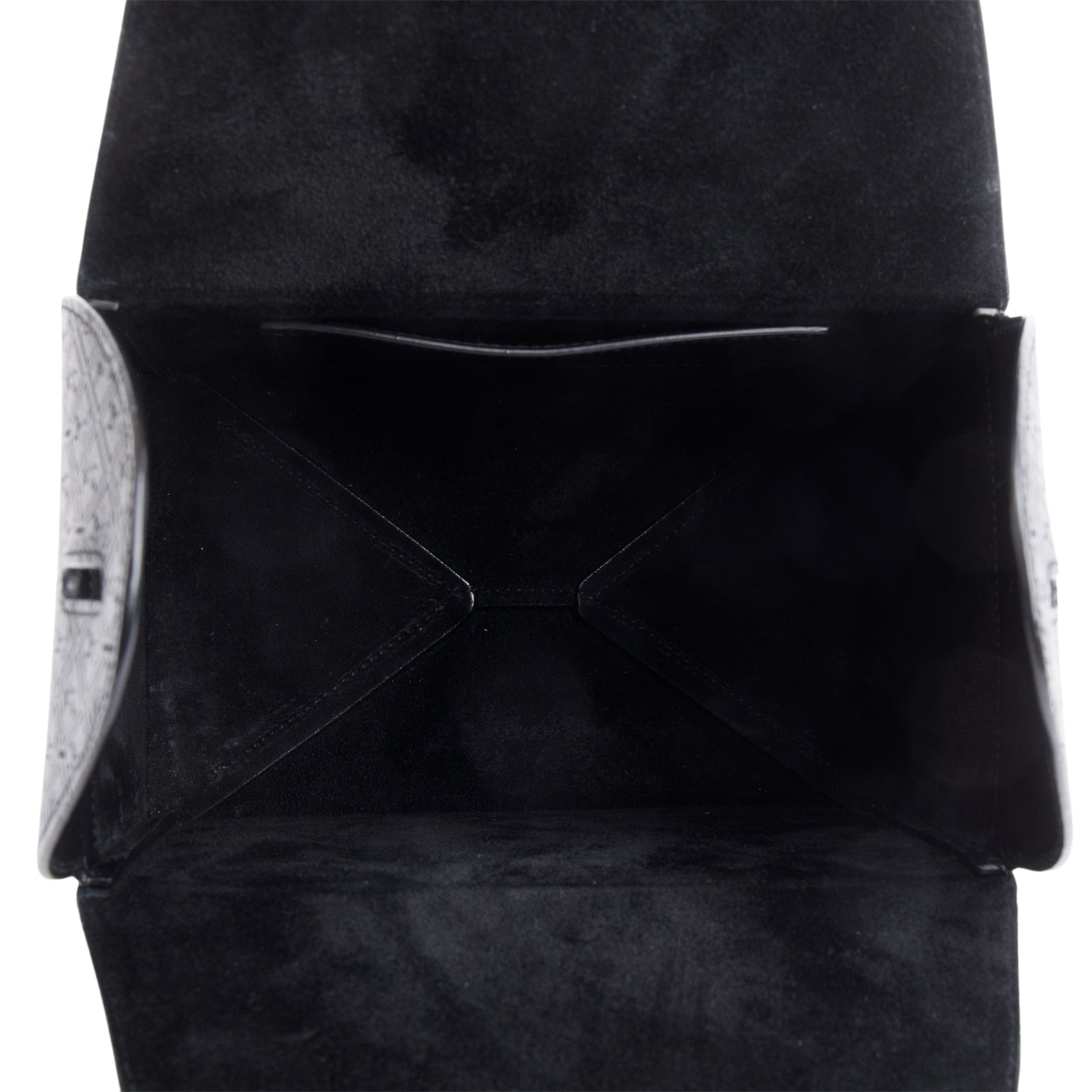 Saint Laurent 2023 Black Monogram Leather Take Away Box