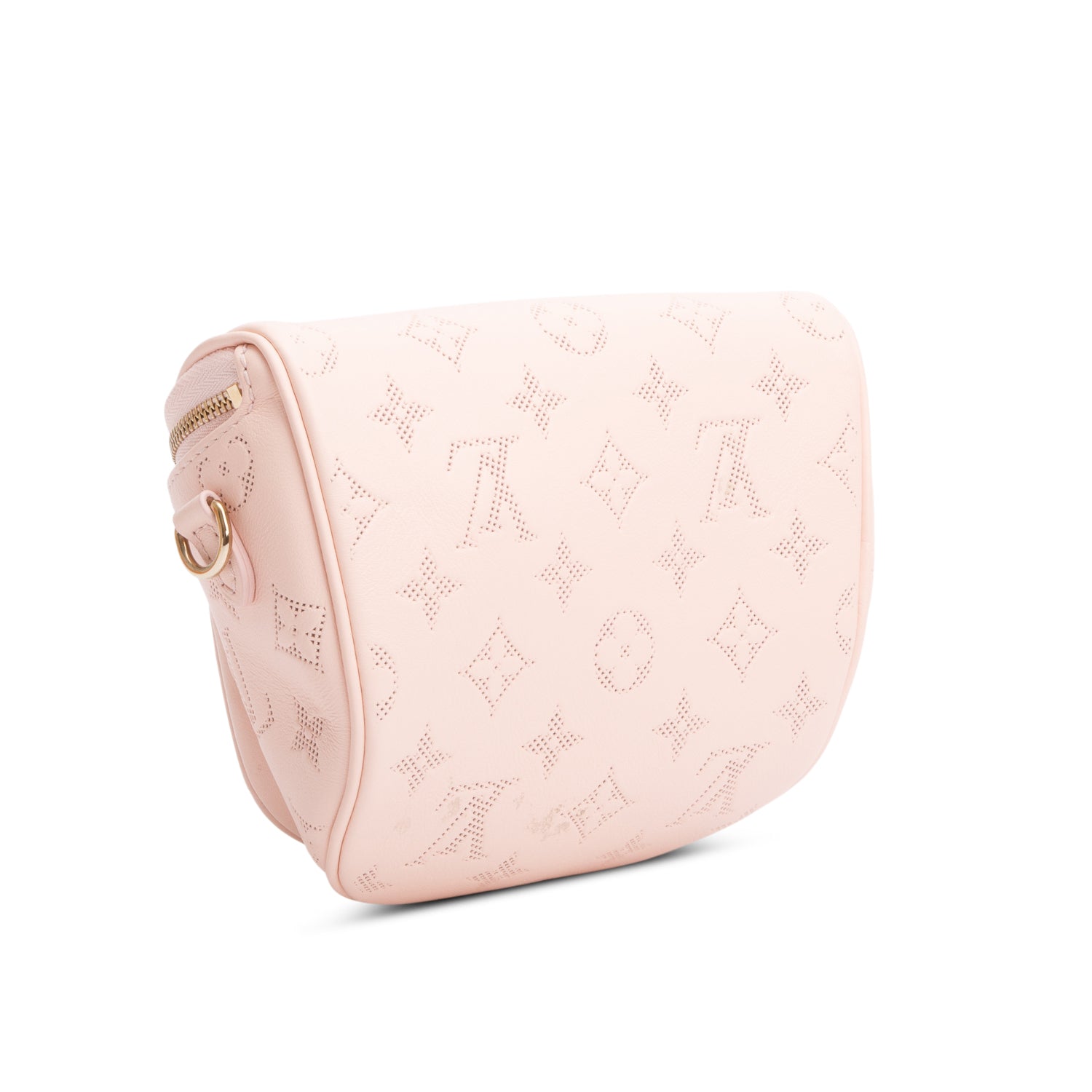Louis Vuitton Pink Monogram Soft Calf Leather Special Edition Flower Mini Bumbag w/ Straps & Box