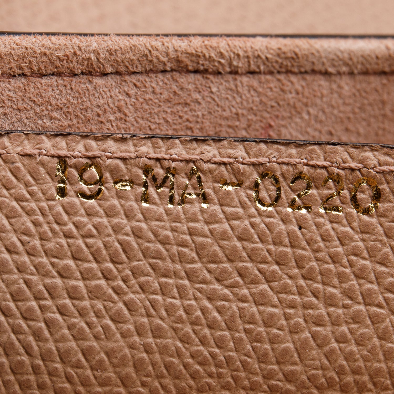 Christian Dior 2020 Beige Grained Calfskin Leather Medium Saddle Bag w/ Authenticity Card