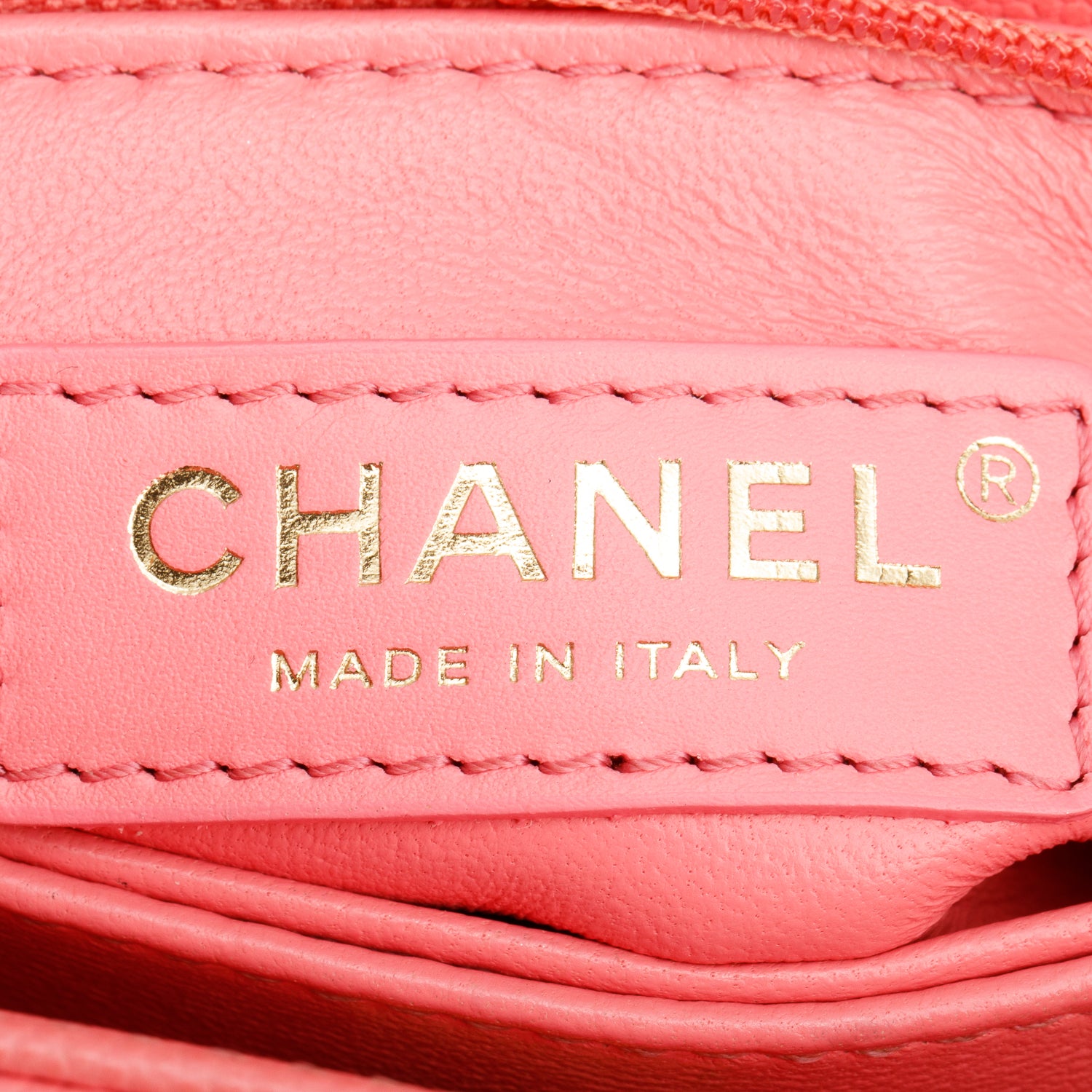 Chanel Pink Quilted Caviar Leather Small Coco Handle Bag w/ Strap