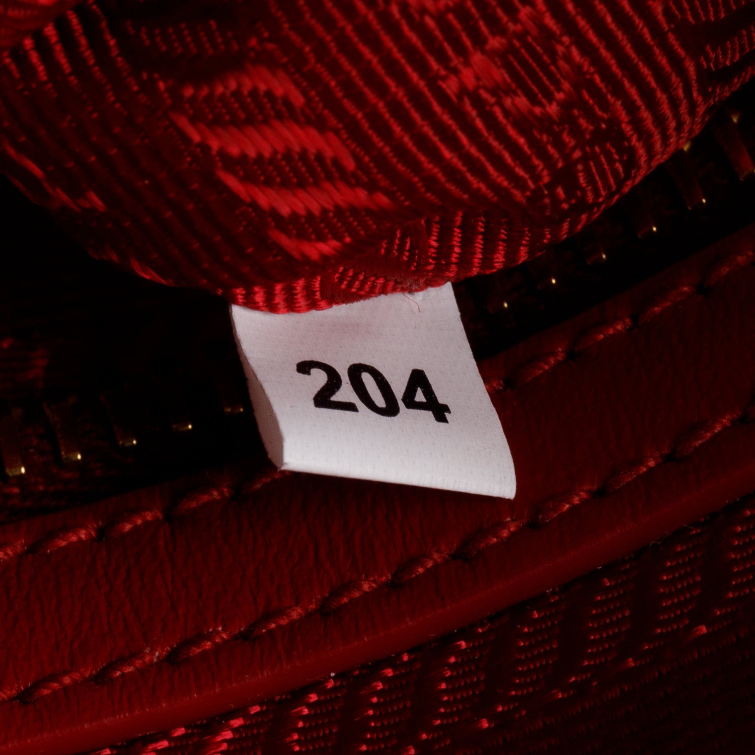 Prada Red Soft Calf Leather Tessuto Nylon Small Double Zip Crossbody Bag w/ Authenticity Card