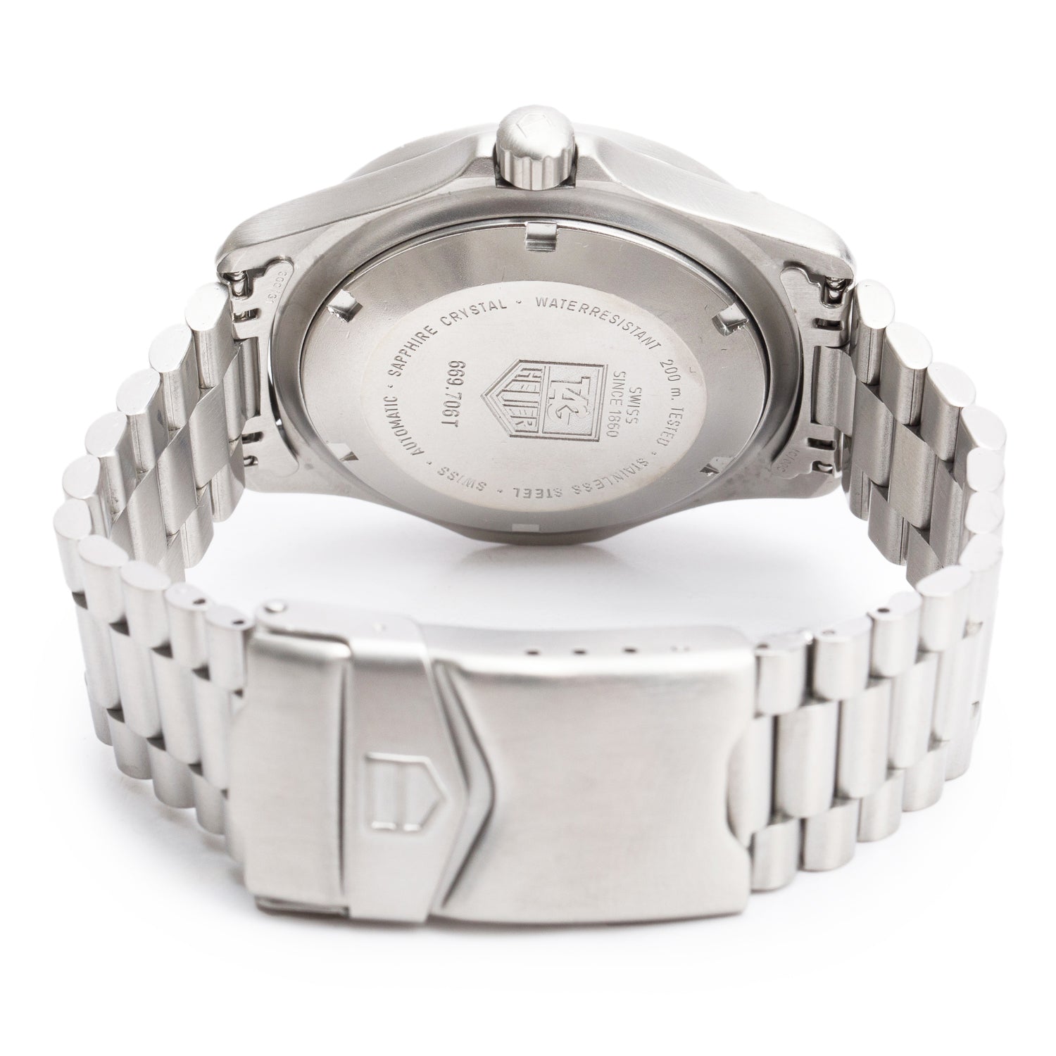 Tag Heuer Stainless Steel Professional 200M 37 MM Automatic Watch 669.706