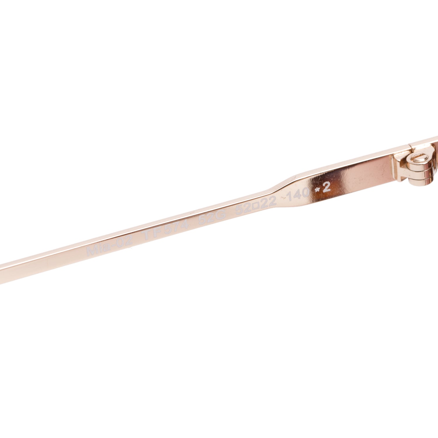 Tom Ford Havana TF574 Mia-02 Round Sunglasses