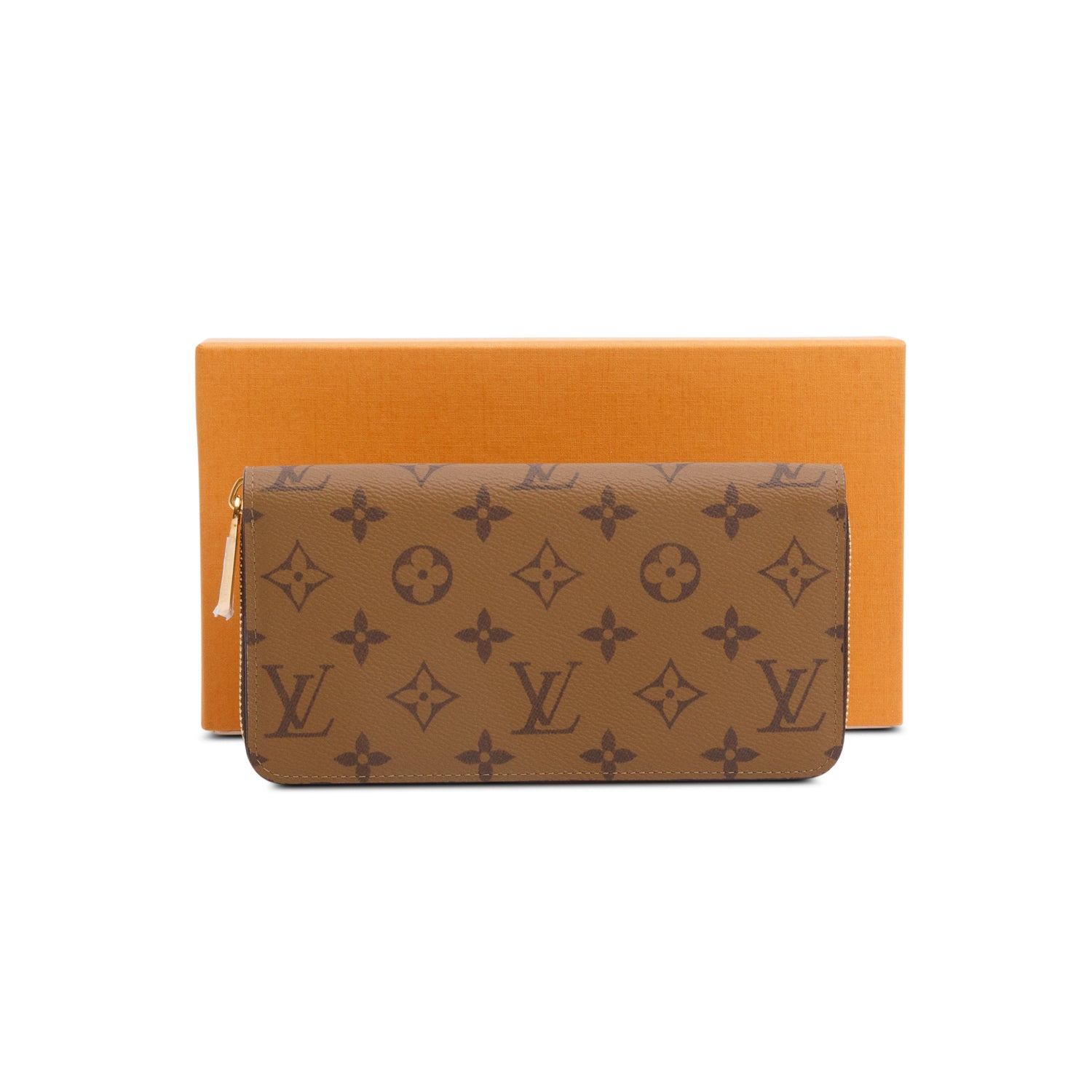 Louis Vuitton Monogram Reverse Zippy Wallet w/ Box