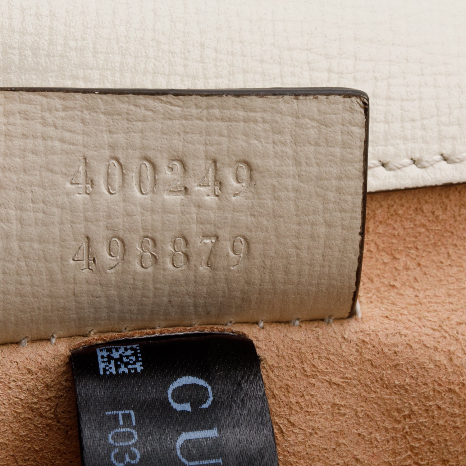 Gucci White Calfskin Leather Python Trim Small Dionysus Shoulder Bag w/ Box