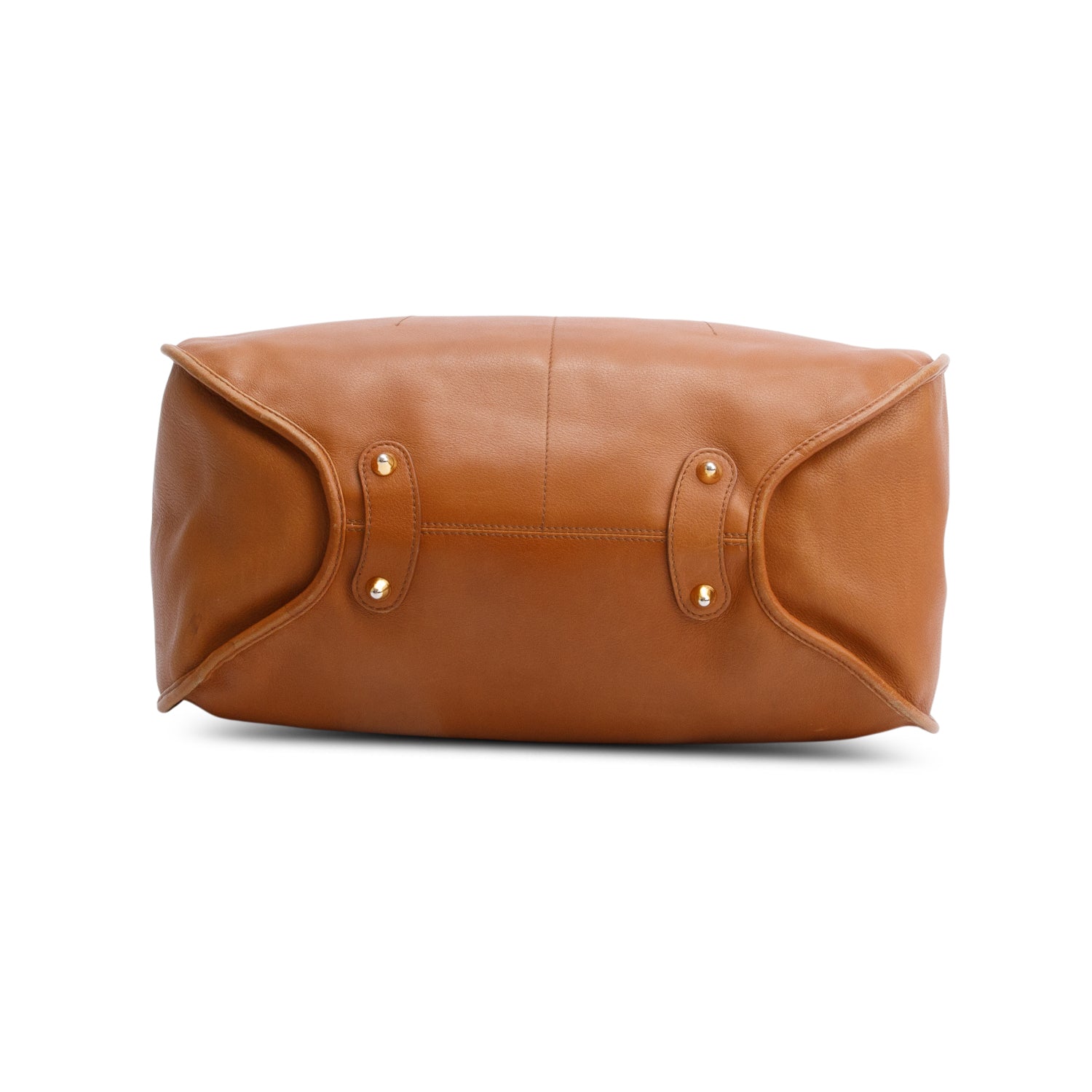 Christian Dior Brown Leather Brandy 61 Hobo w/ Authenticity Card