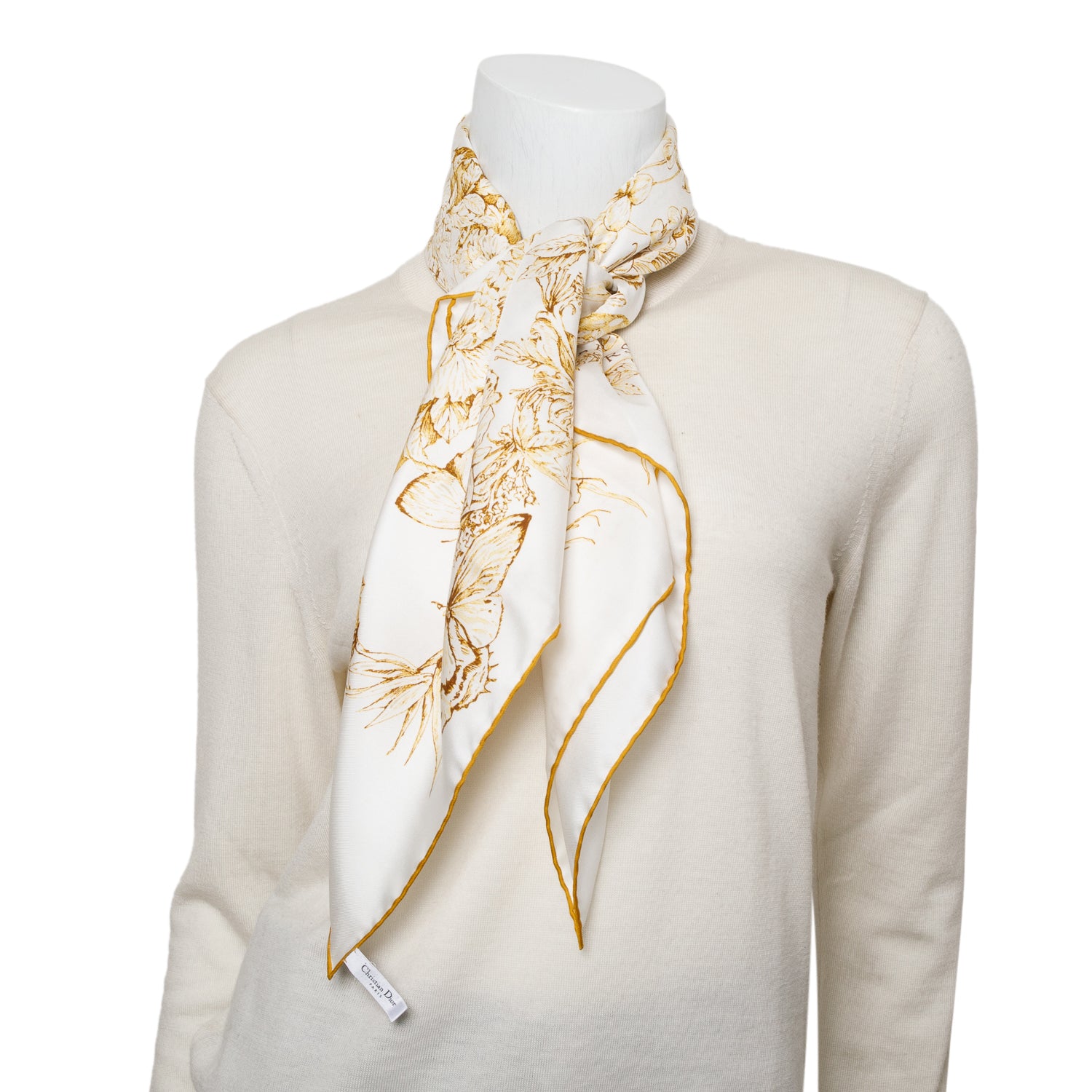 AROUND THE WORLD スカーフ　シルク　クリスチャンディオール 楽天市場】【中古】未使用品 Dior ディオール スカーフ