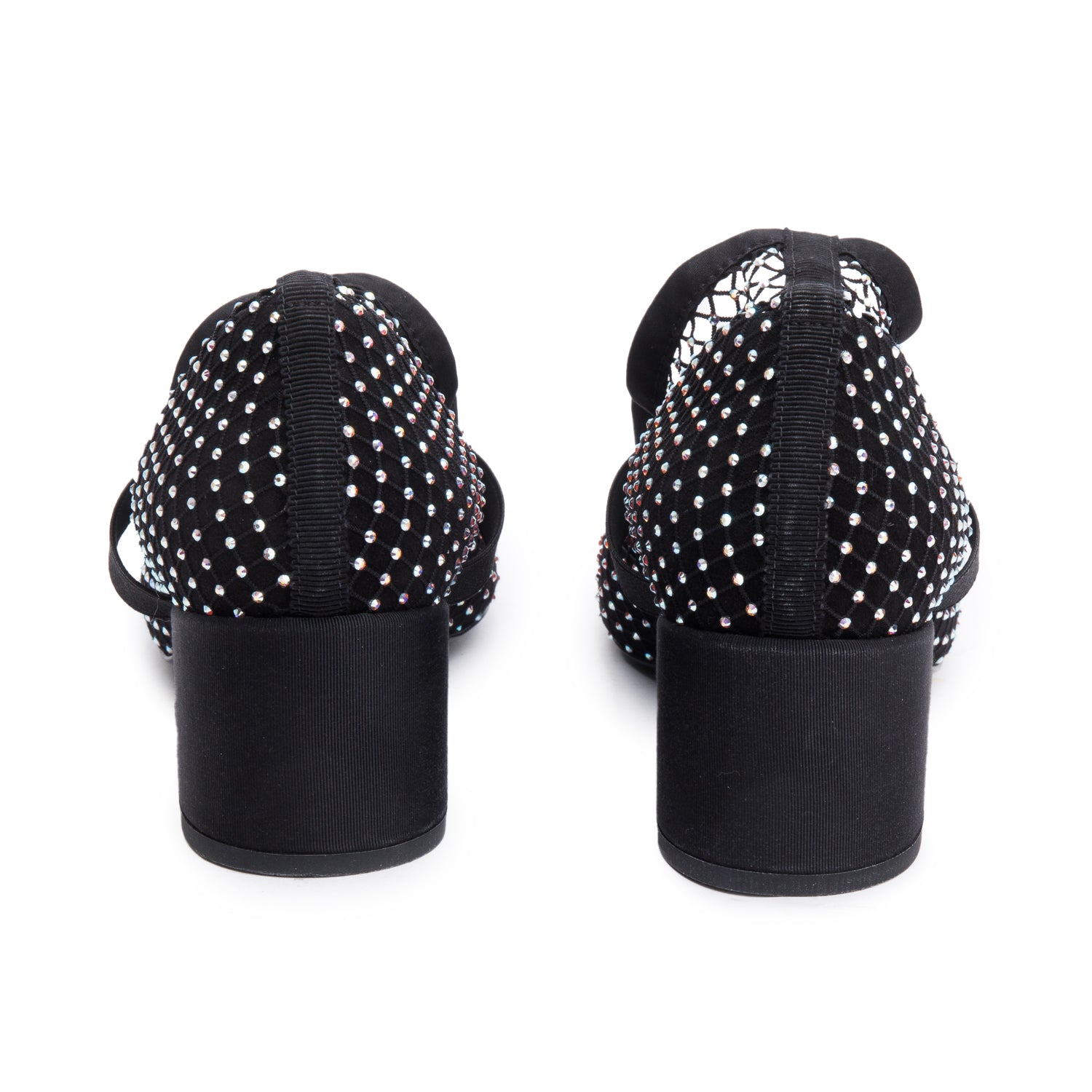 Chanel Black Interlocking CC Logo Bow & Crystal Accent Sock Boots, Size 38