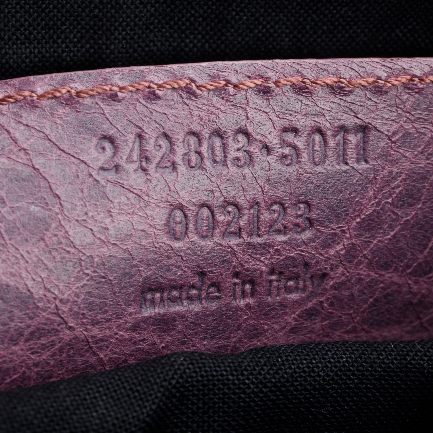 Balenciaga Purple Agneau Leather Classic Motorcycle Hip Crossbody