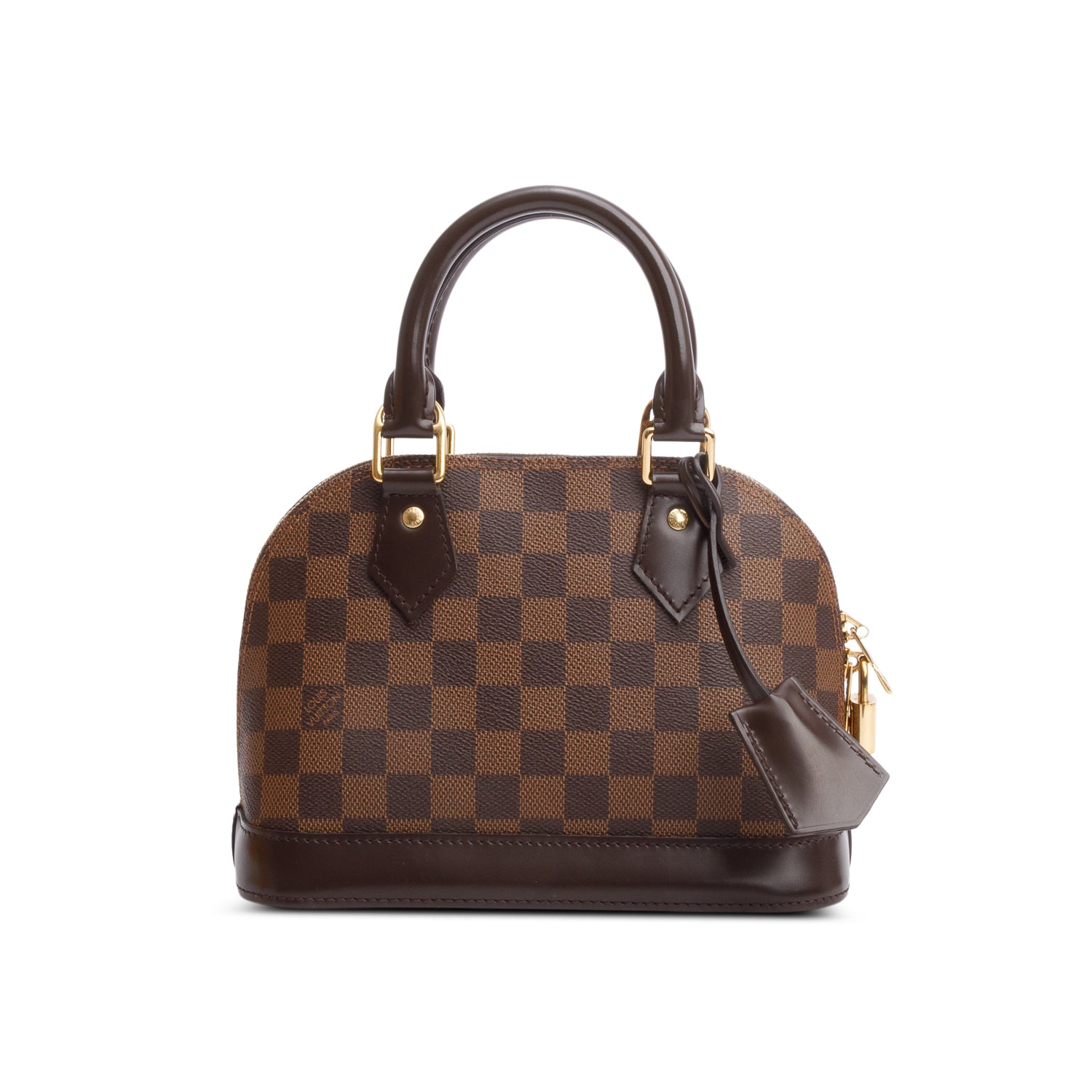 Louis Vuitton Damier Ebene Alma BB w/ Strap & Box