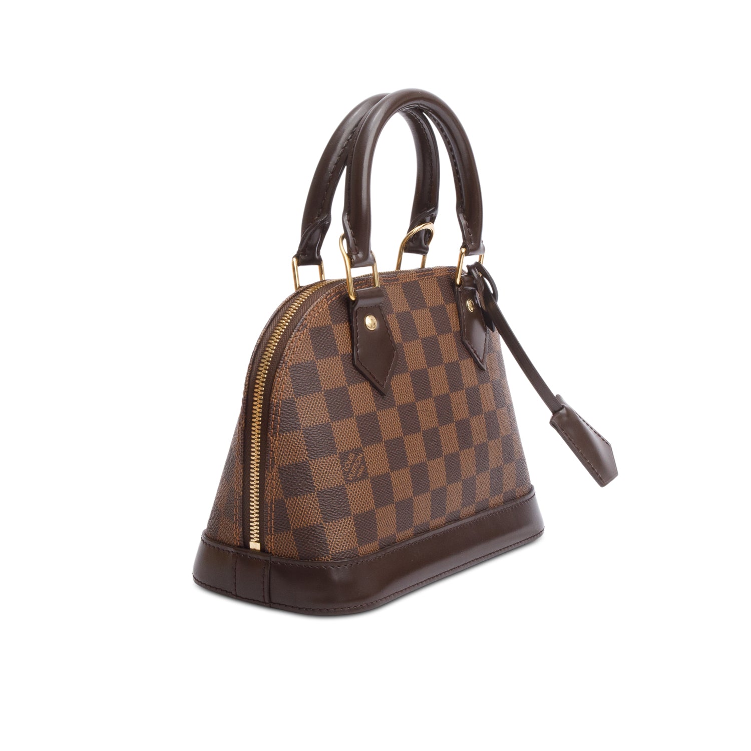 Louis Vuitton Damier Ebene Alma BB w/ Strap & Box