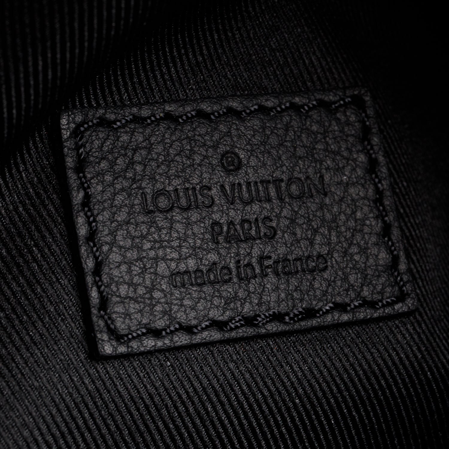 Louis Vuitton Black Monogram Shadow Duo Slingbag w/ Box