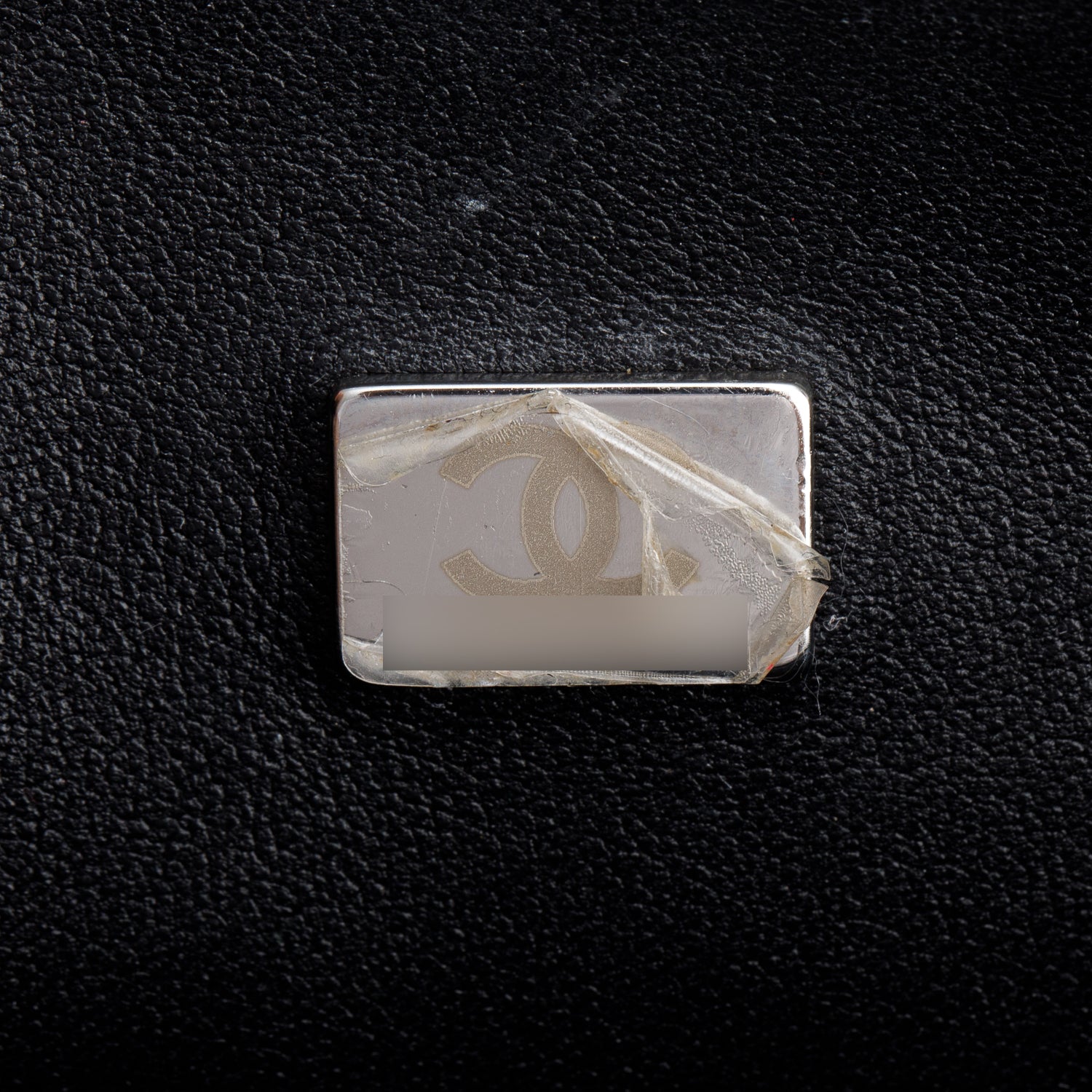 Chanel Black Quilted Caviar Leather Medium Boy Bag w/ Box