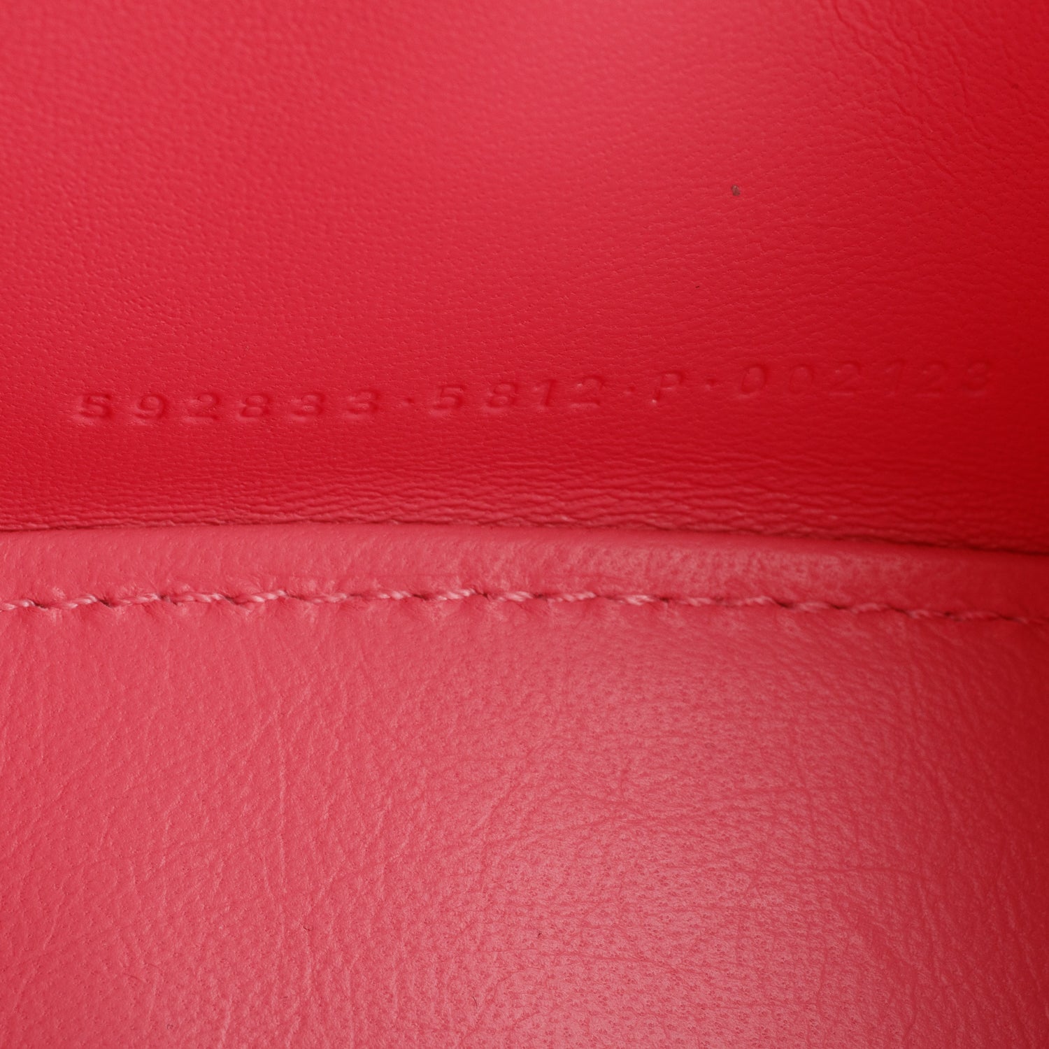 Balenciaga Pink Croc-Embossed Leather XS Hourglass Top Handle Bag w/ Strap