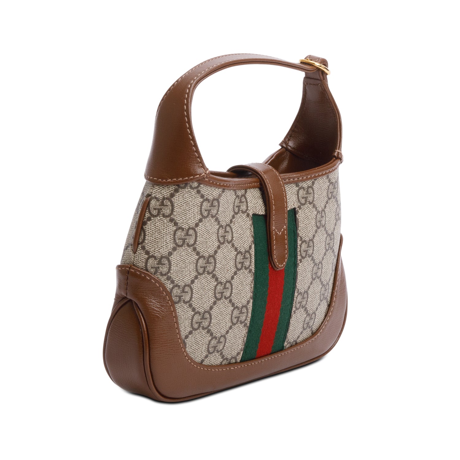 Gucci GG Supreme Mini Jackie 1961 Shoulder Bag w/ Strap