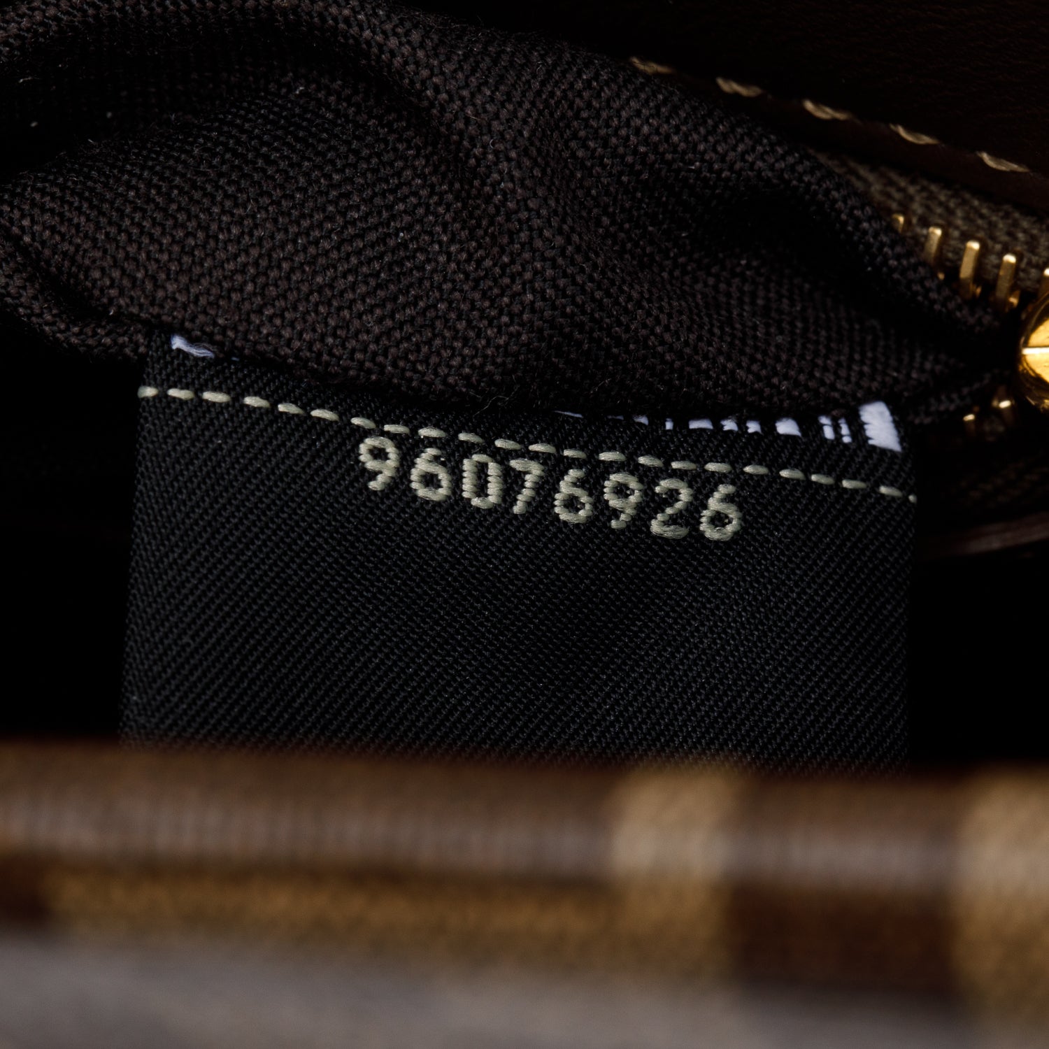 Fendi x Antonio Lopez FF Zucca Canvas Print Inlay Mini Peekaboo Bag w/ Strap & Box