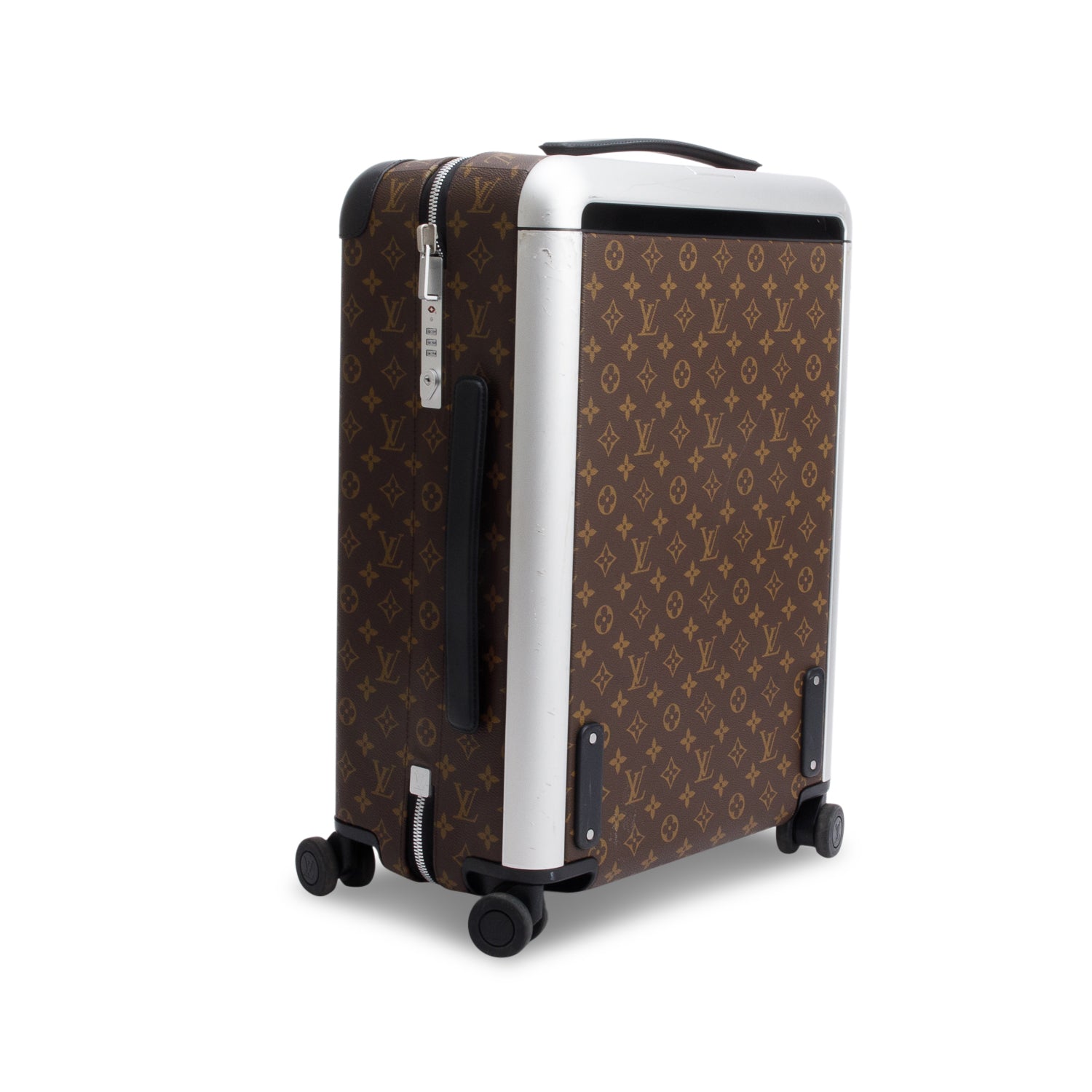 Louis Vuitton Monogram Macassar Horizon 55 Luggage
