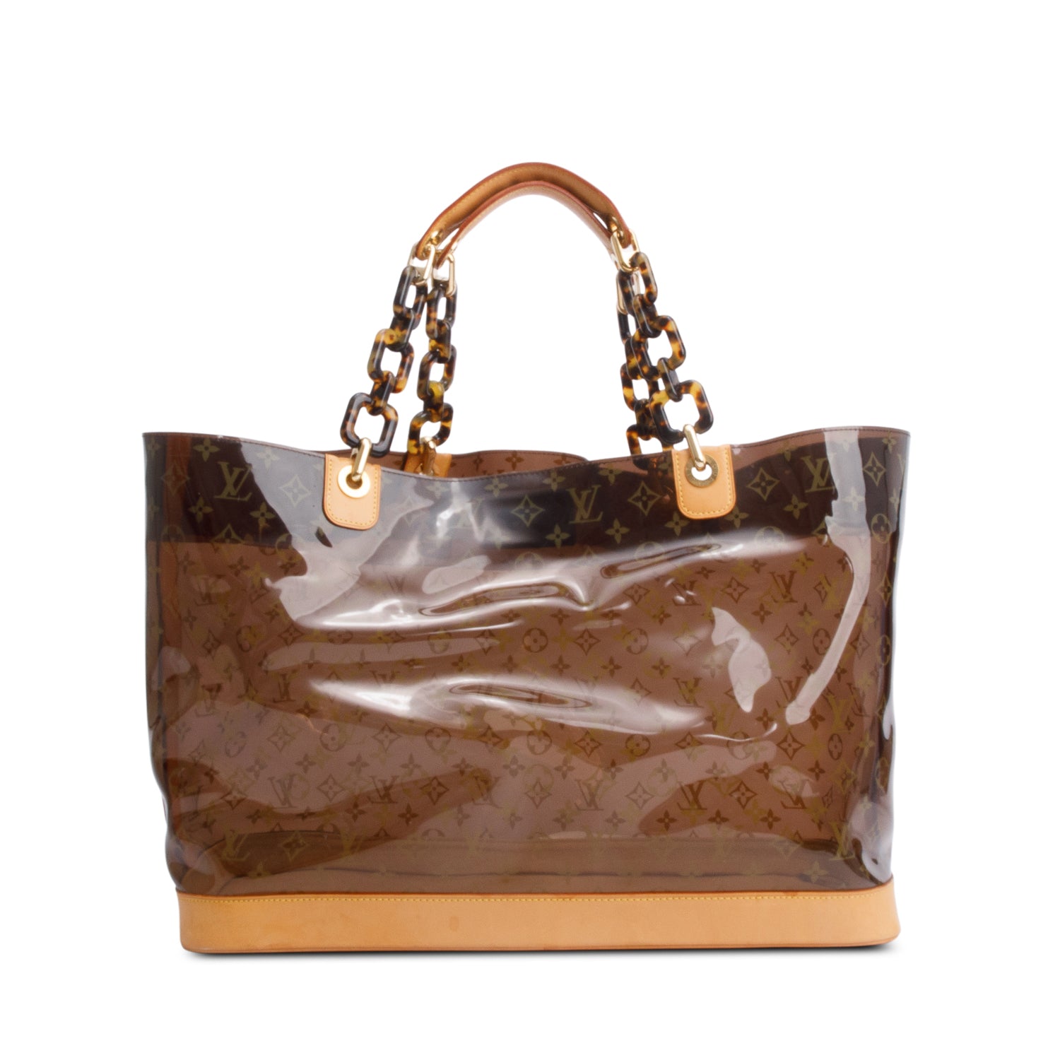 Louis Vuitton Brown Monogram Vinyl Cabas Sac Ambre GM Tote