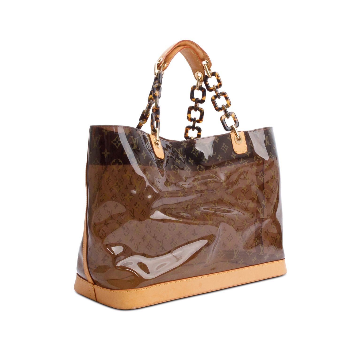 Louis Vuitton Brown Monogram Vinyl Cabas Sac Ambre GM Tote