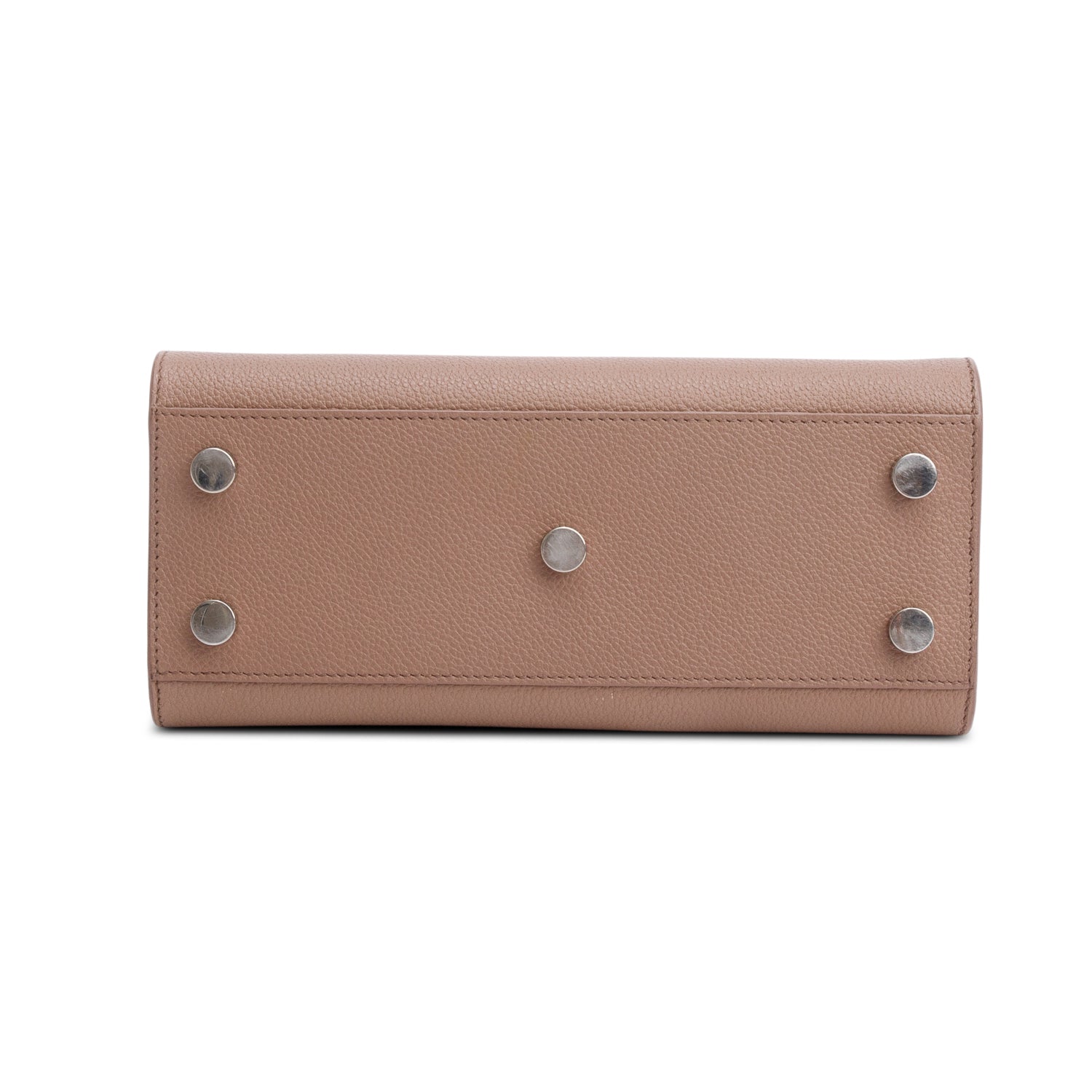 Saint Laurent Beige Grained Leather Nano Sac De Jour w/ Strap