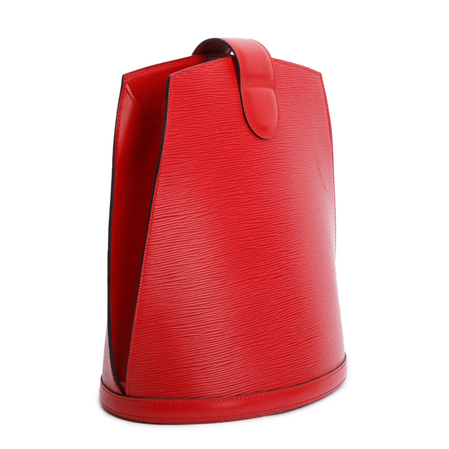 Louis Vuitton Vintage Red Epi Leather Cluny Bag