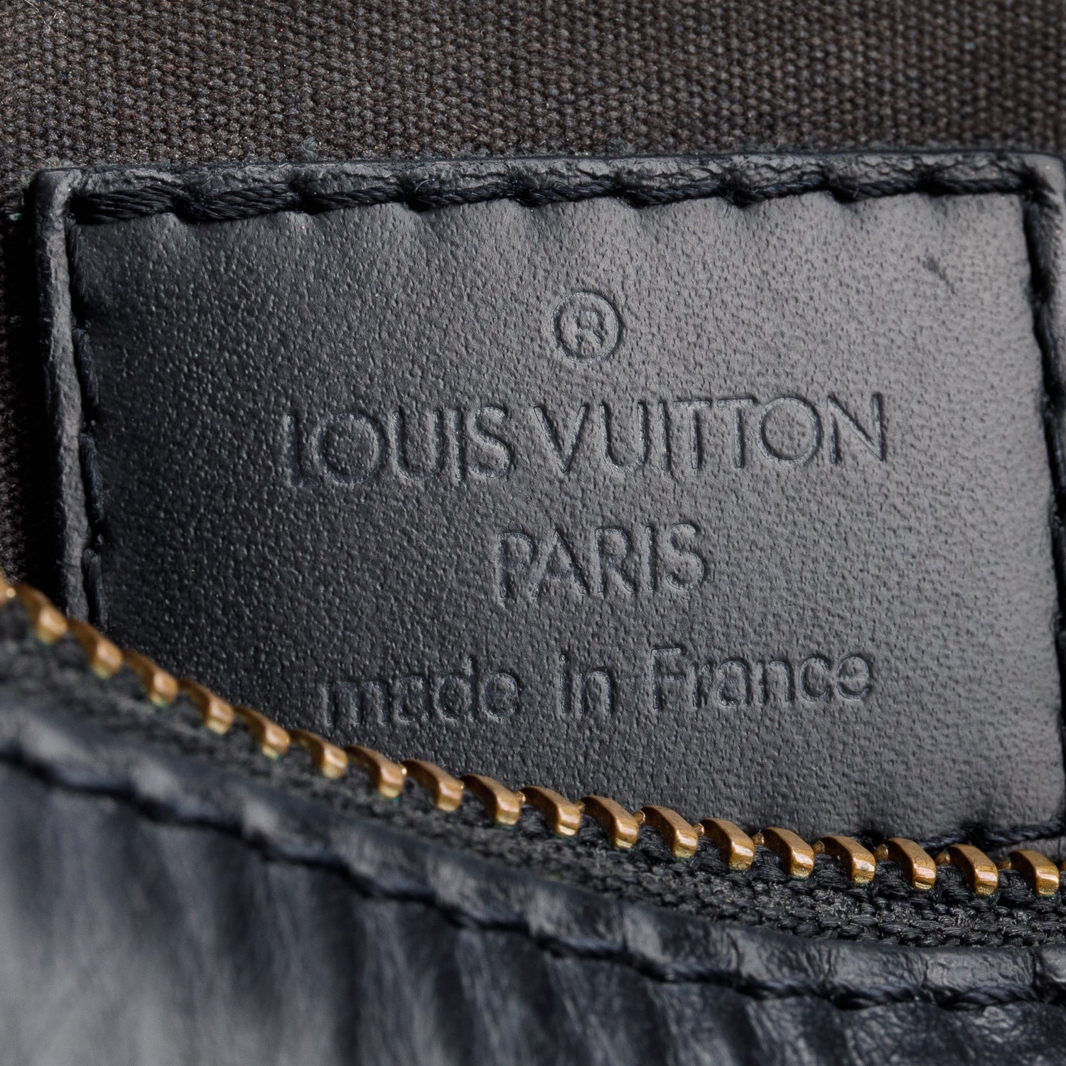 Louis Vuitton Vintage Black Epi Leather Salabha