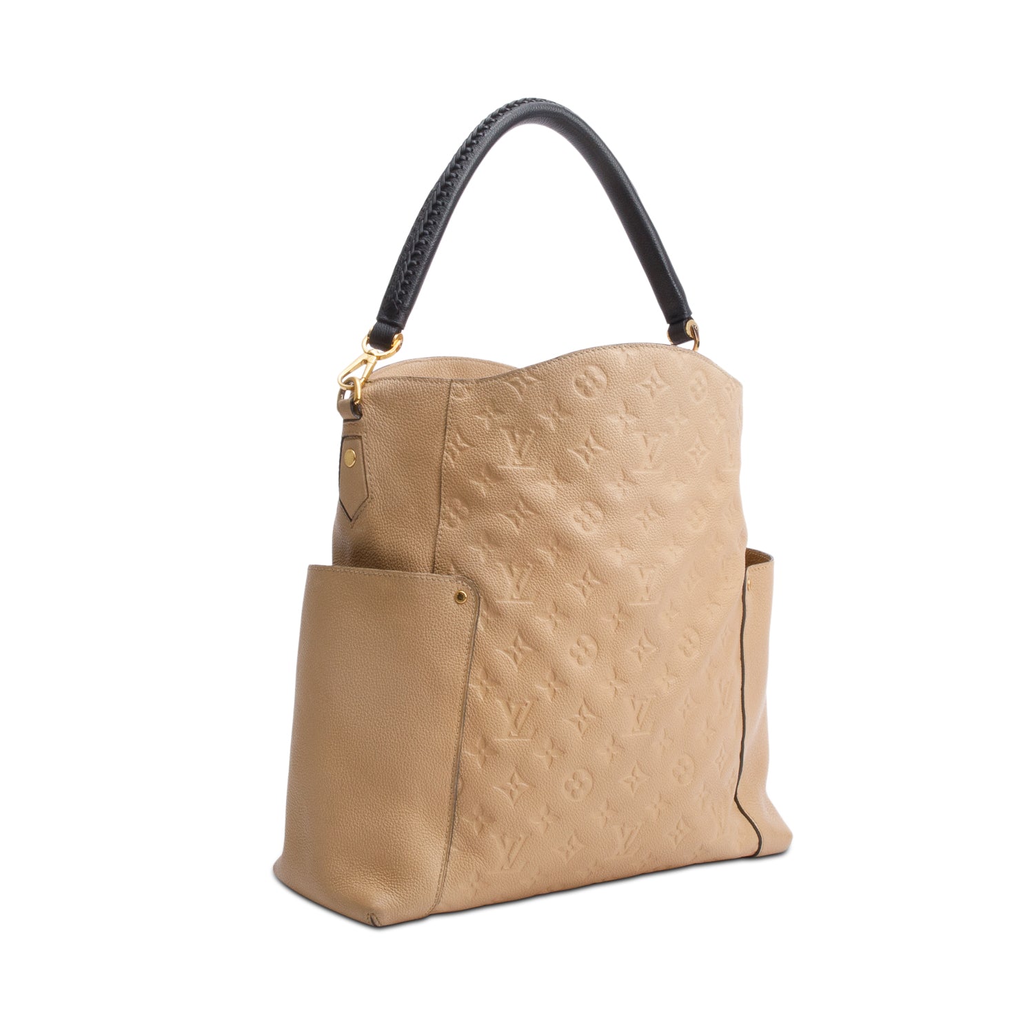 Louis Vuitton Dune Monogram Empreinte Leather Bagatelle w/ Strap