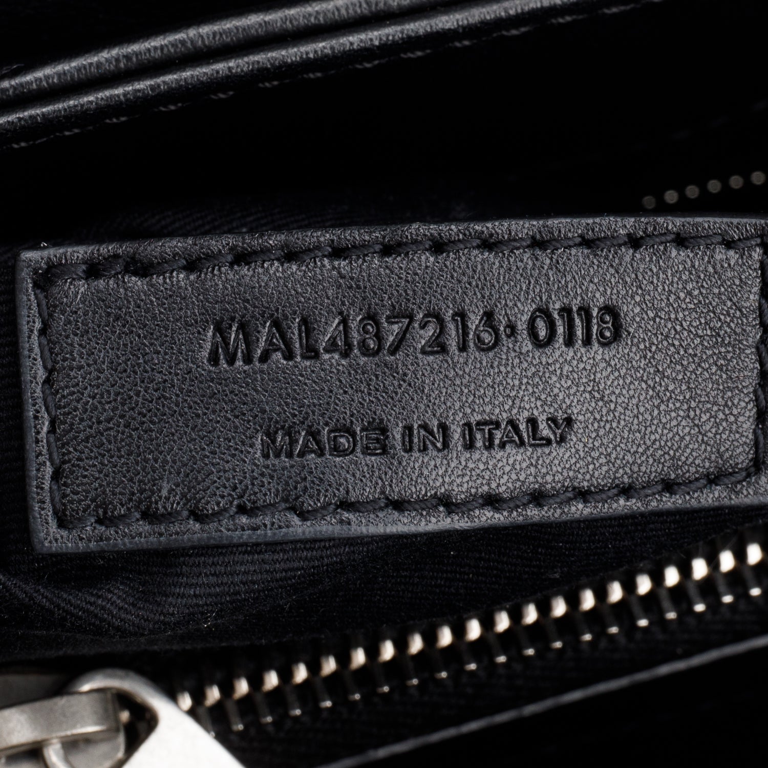 Saint Laurent Black Quilted Leather Medium Loulou Monogram Shoulder Bag