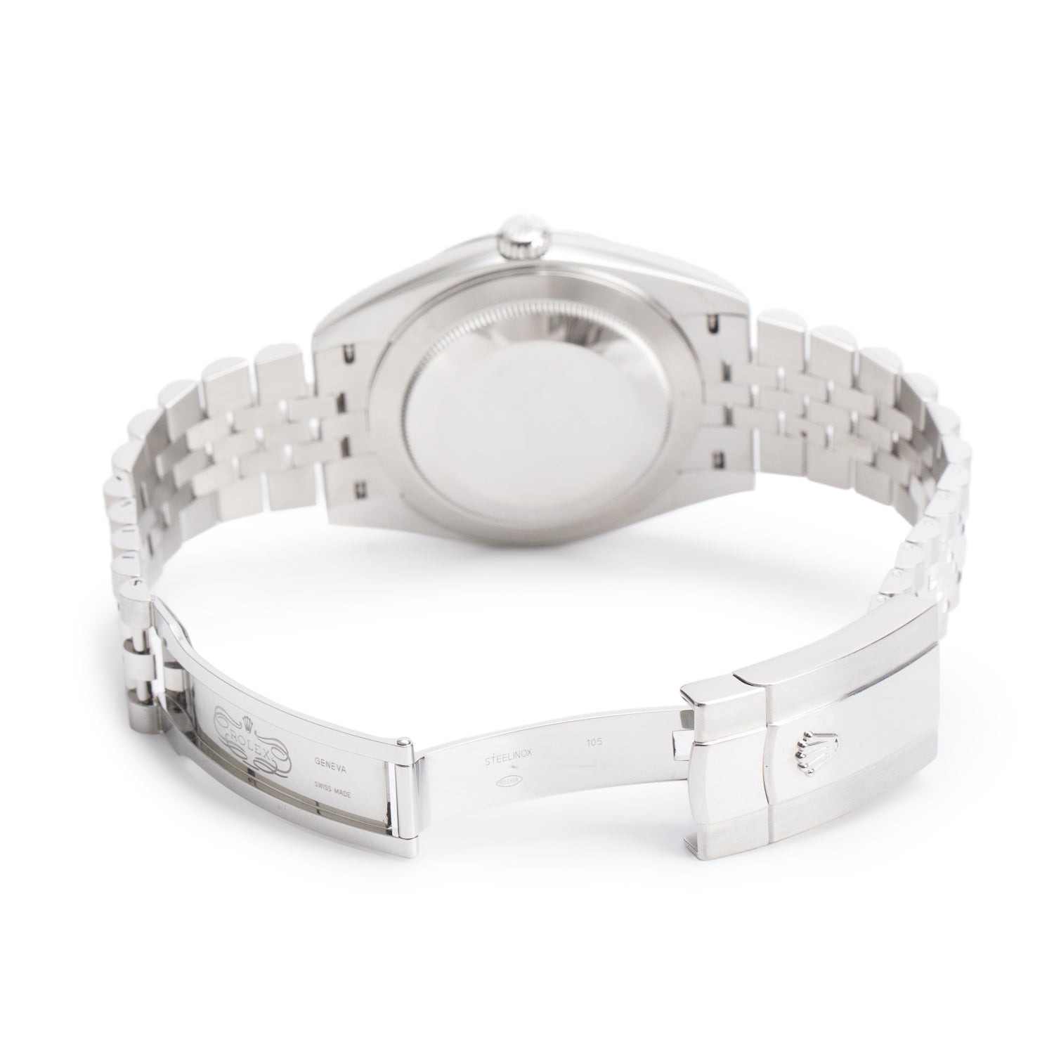 Rolex 2023 Stainless Steel Oyster Perpetual Datejust 41 MM Watch Black Dial 126334 w/ Box & Papers