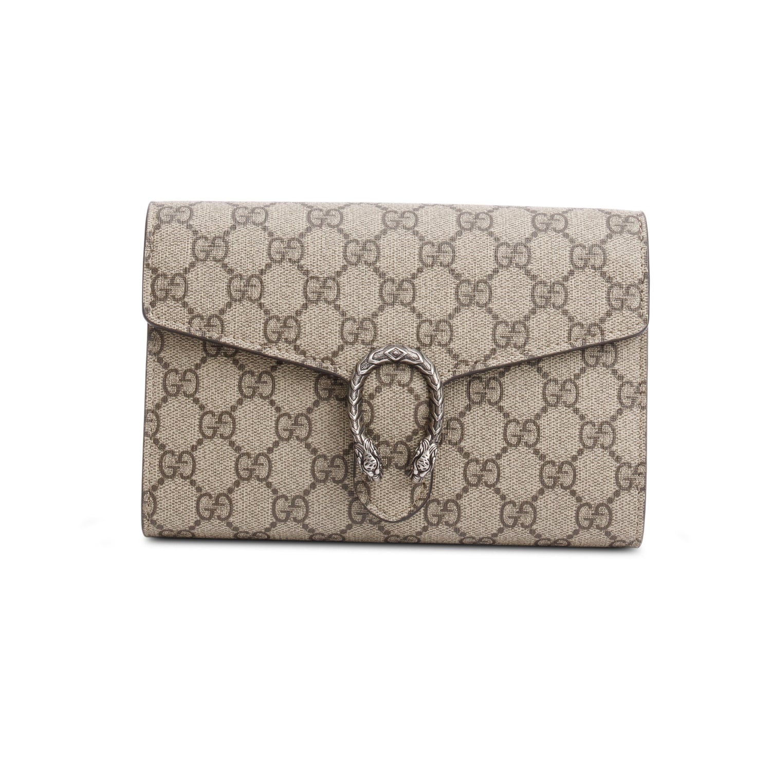 Gucci Dionysus GG Supreme Wallet on Chain w/ Box