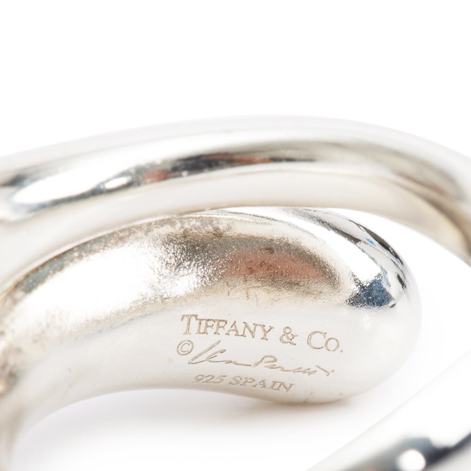 Tiffany & Co. Elsa Peretti Sterling Silver Teardrop Ring, Size 5