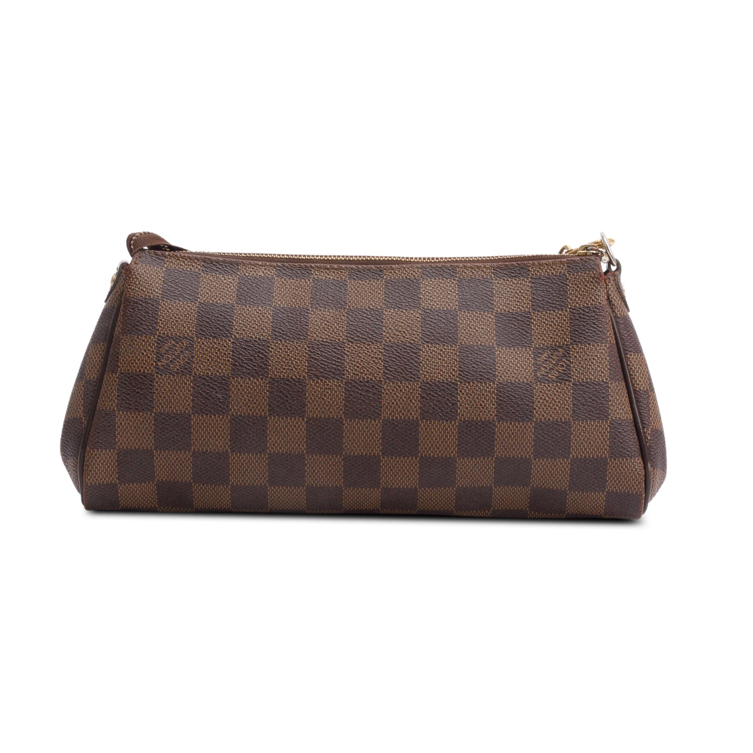 Louis Vuitton Damier Ebene Eva Clutch w/ Strap