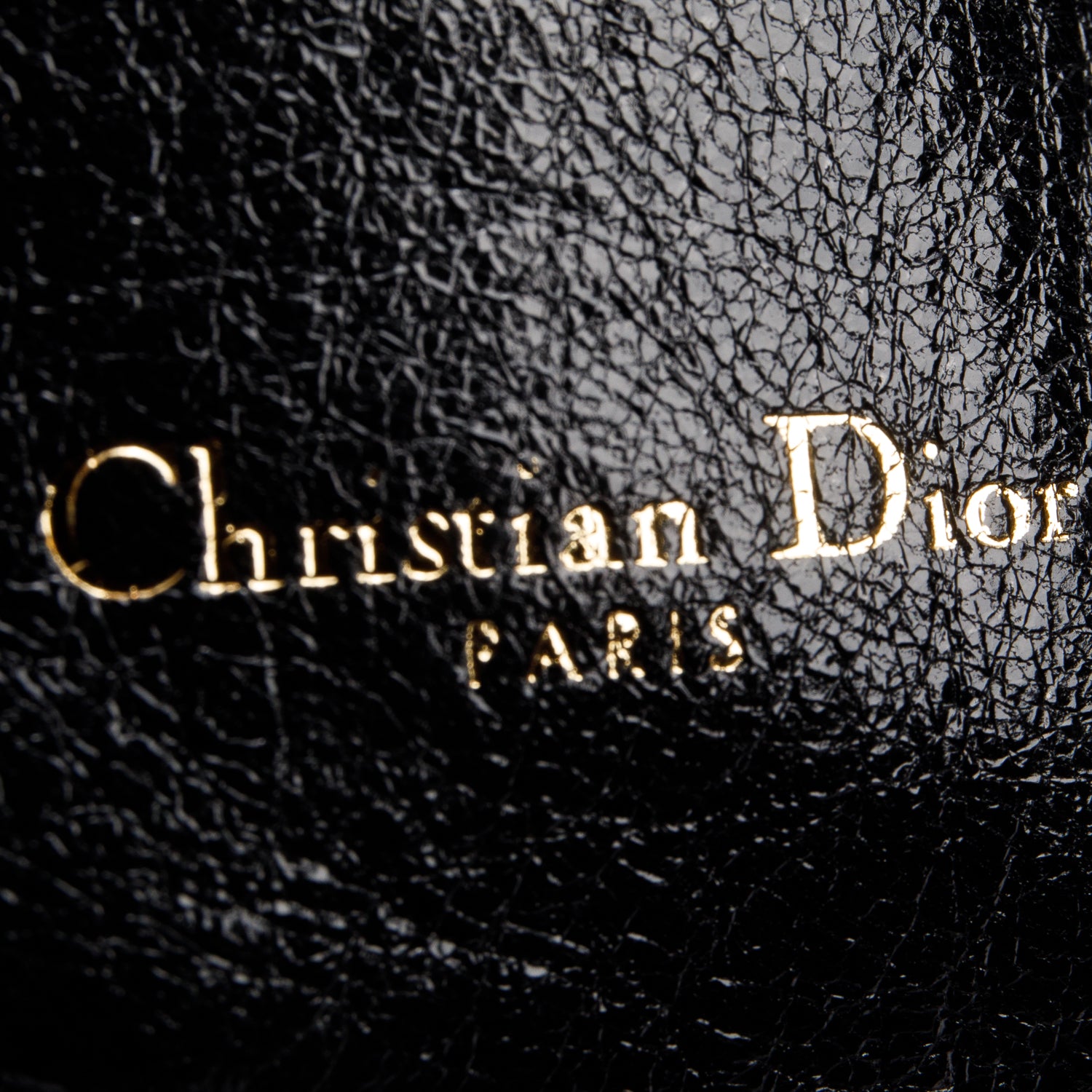 Christian Dior Black Calf Leather Saddle Waist Belt w/ Box