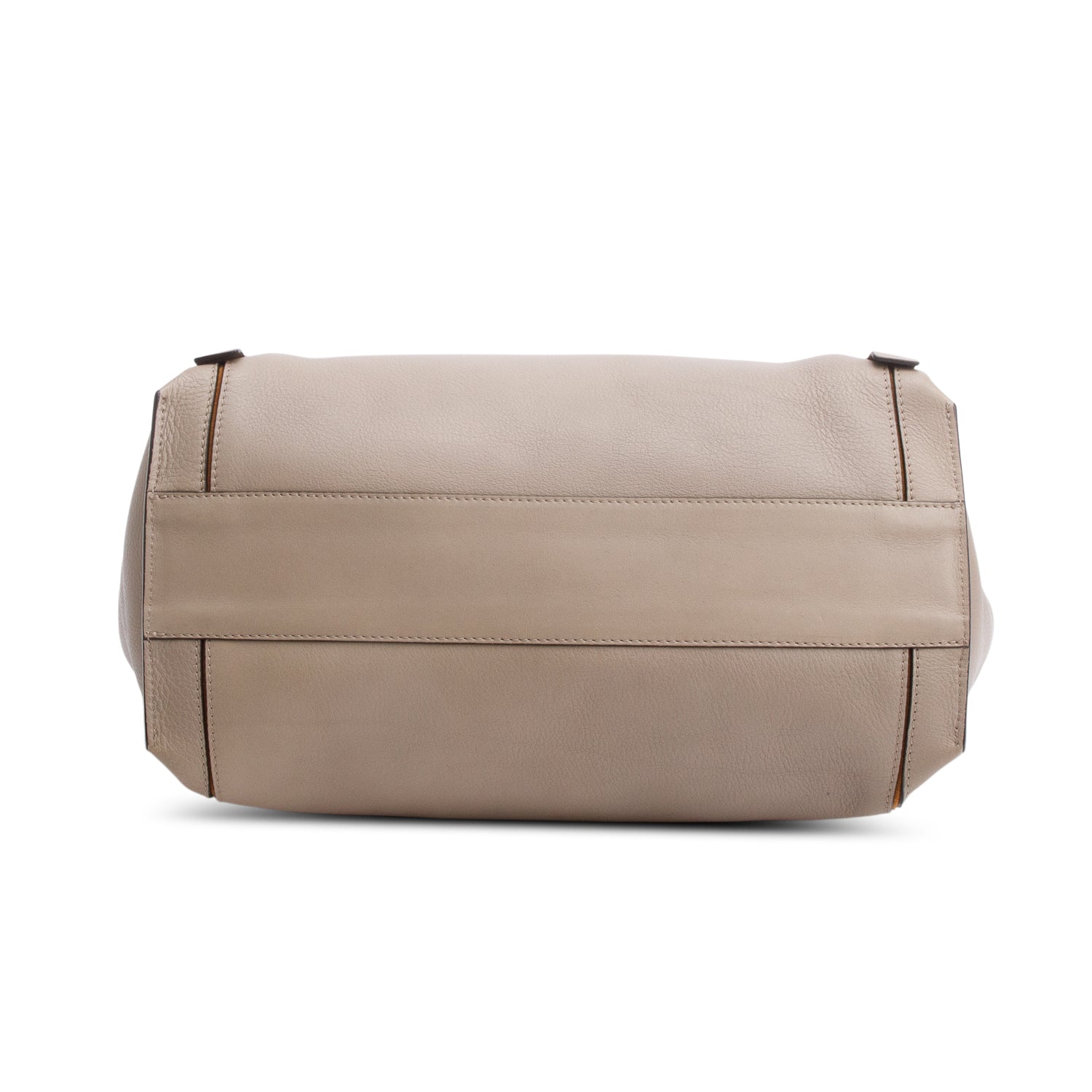 Chloe Taupe Calfskin Leather Medium Milo Tote