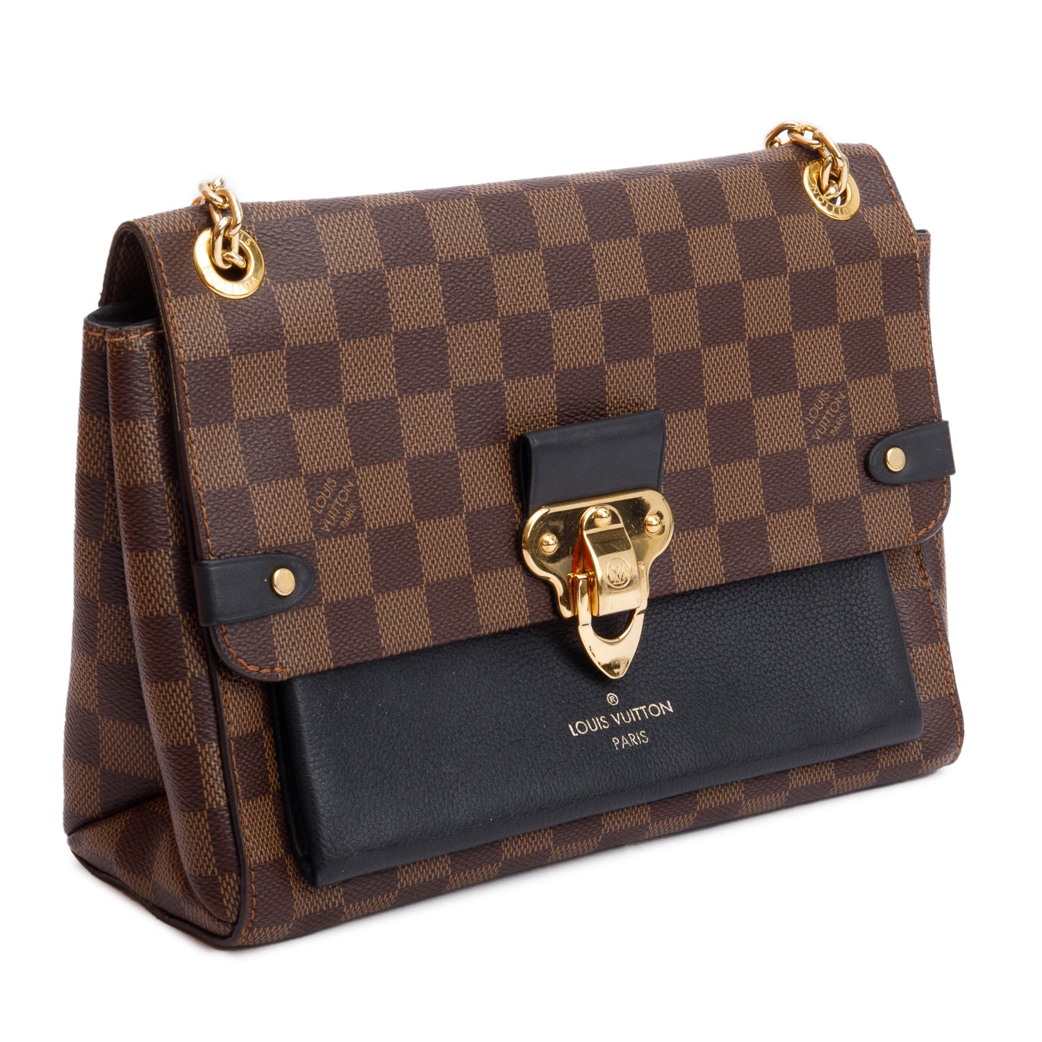 Louis Vuitton Damier Ebene Vavin PM w/ Box & Receipt