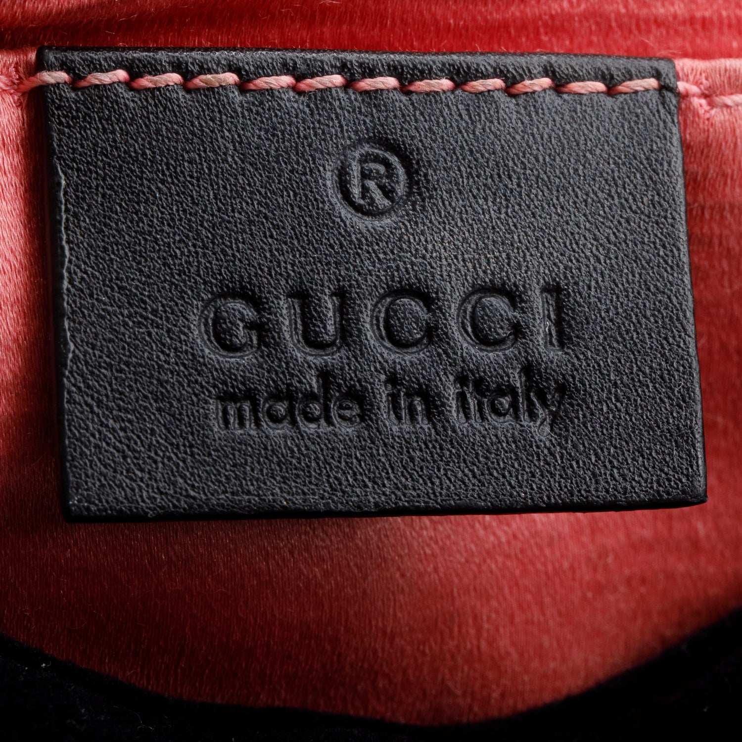 Gucci Black Velvet Matelasse GG Marmont Mini Shoulder Bag