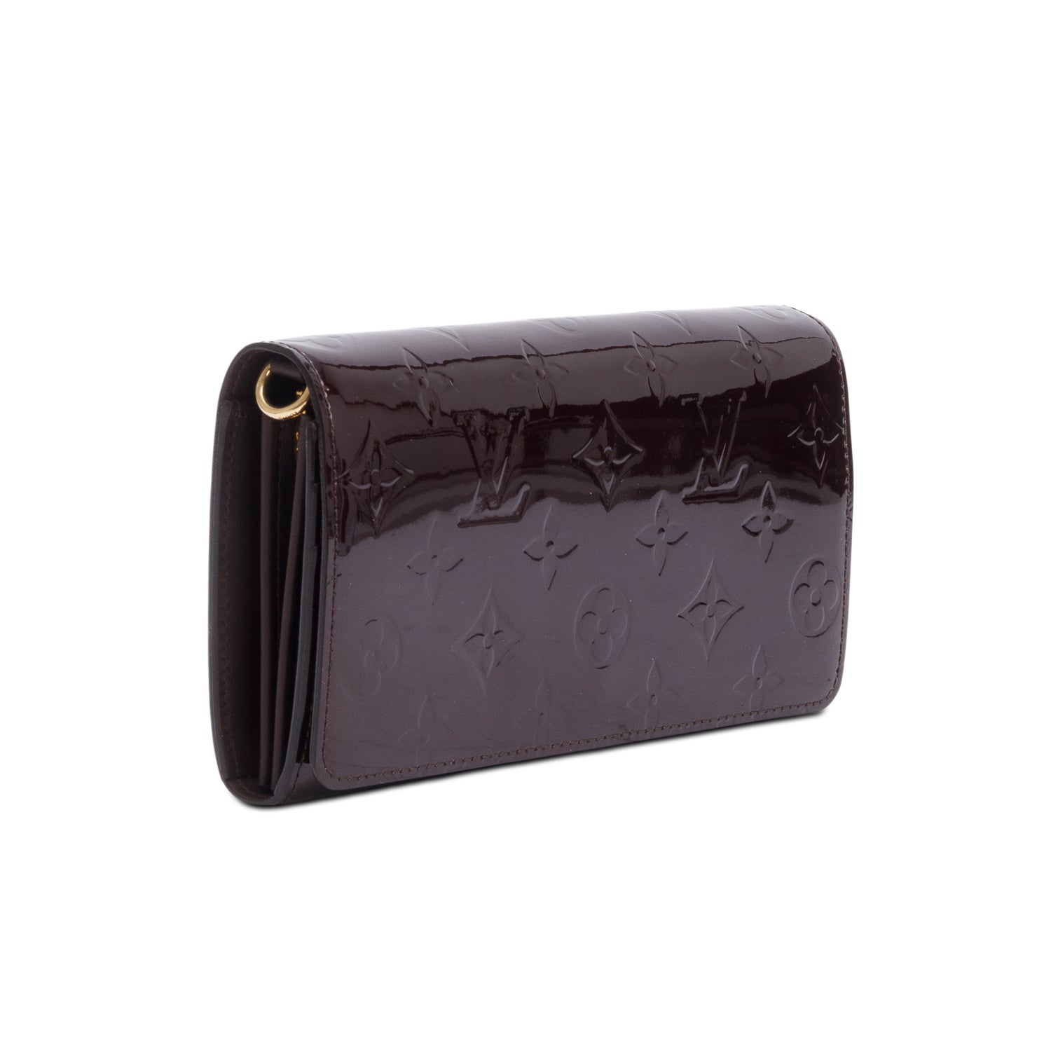 Louis Vuitton Amarante Vernis Chaine Wallet