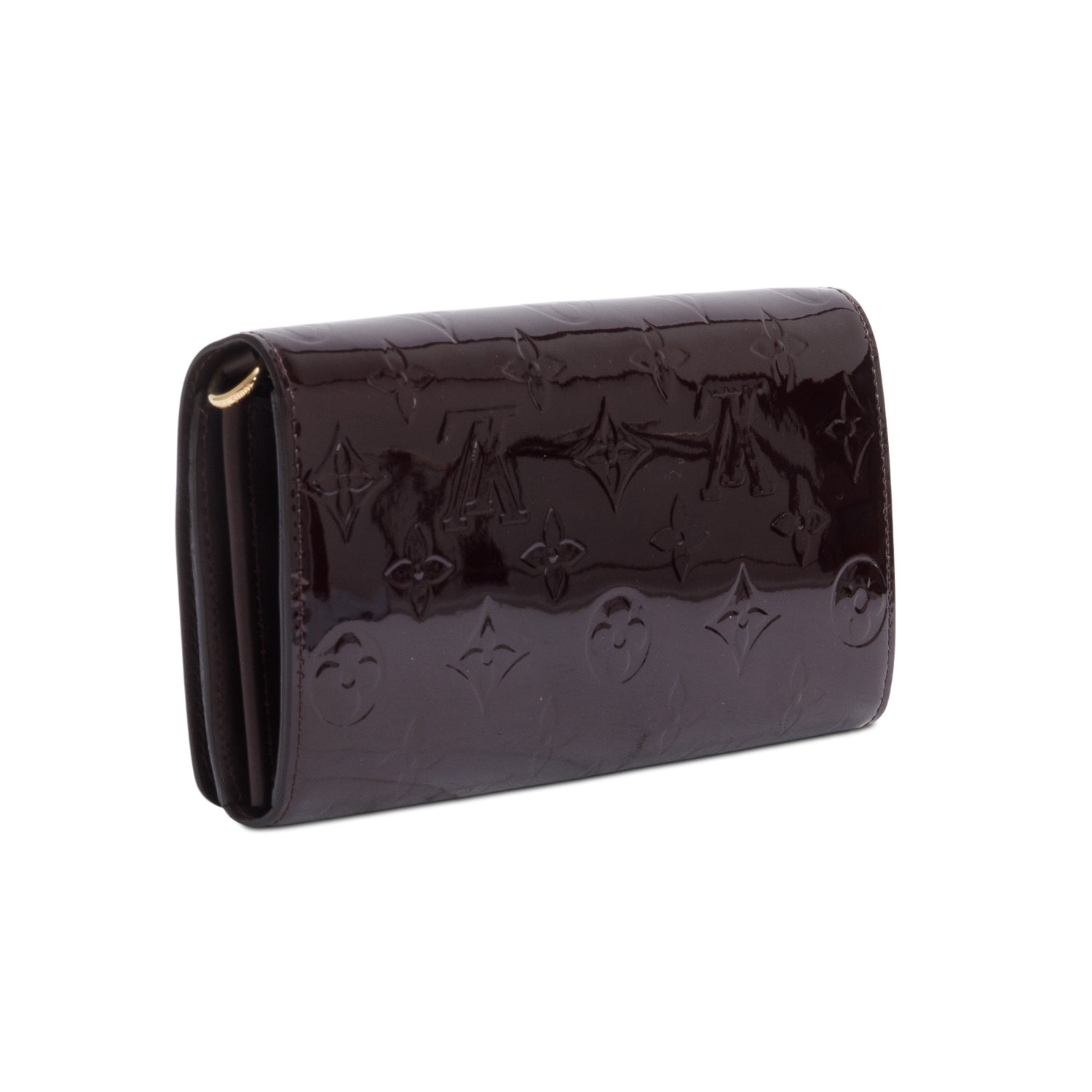 Louis Vuitton Amarante Vernis Chaine Wallet