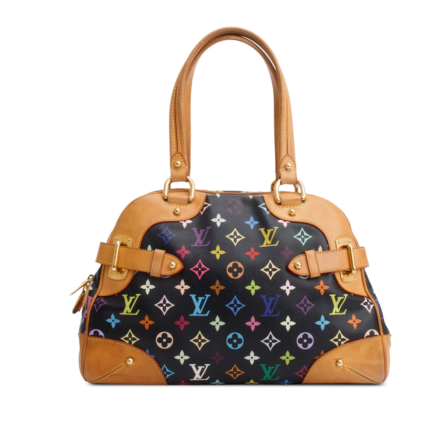Louis Vuitton Black Multicolore Monogram Claudia