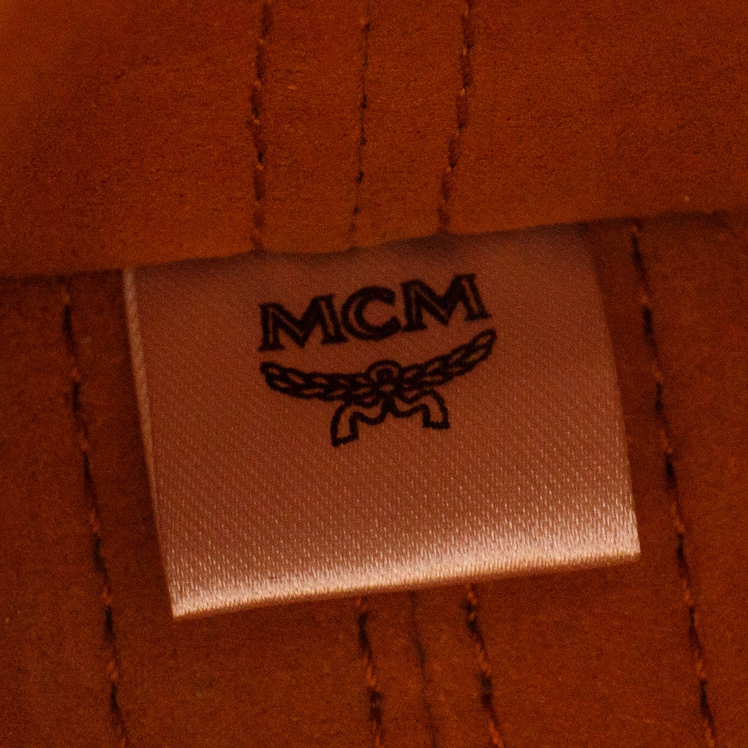 MCM Black Visetos Coated Canvas Mini Essential Top Handle Bag