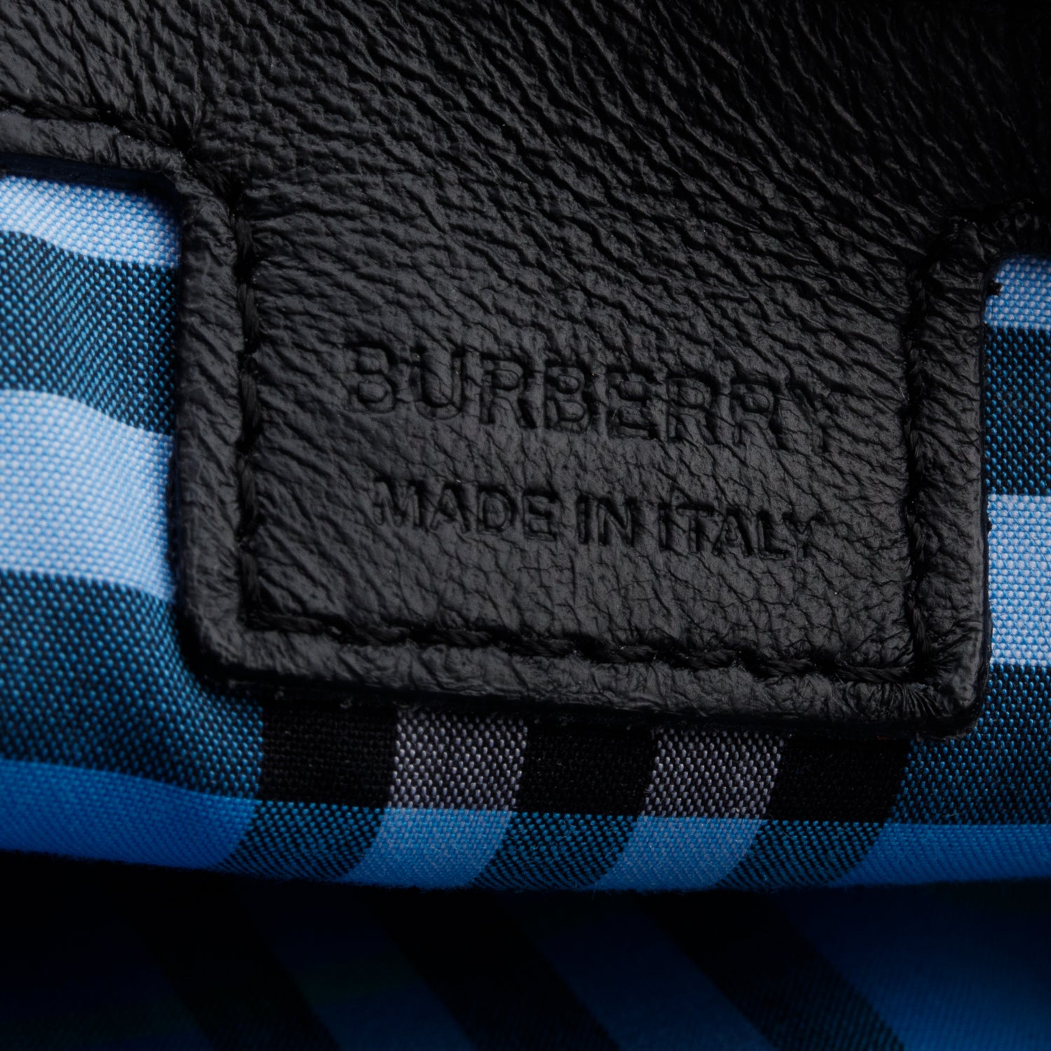 Burberry Black Leather Double Olympia Shoulder Bag