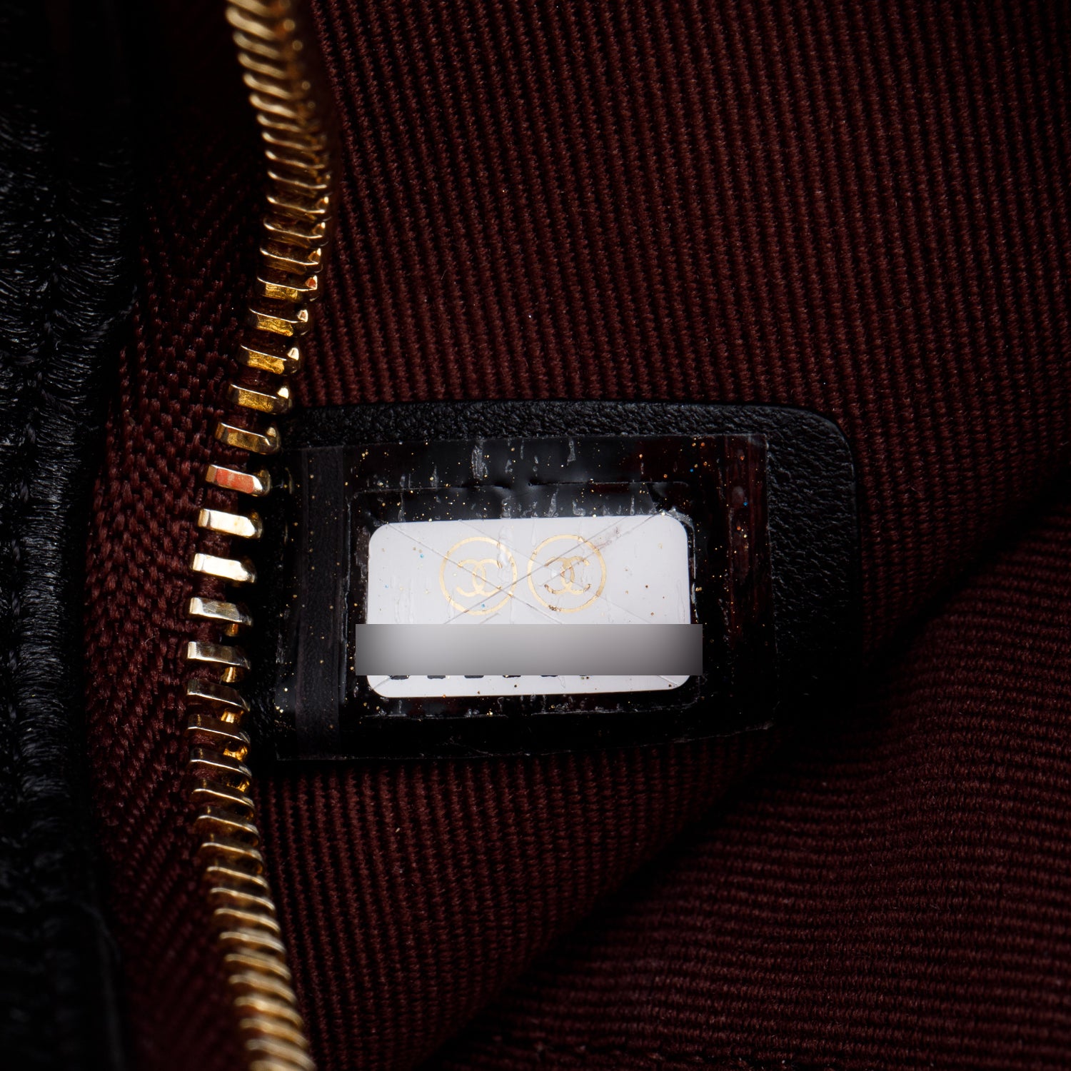 Chanel 2021 Black Quilted Lambskin Leather Classic Small O-Case Pouch w/ Box & Authenticity Card