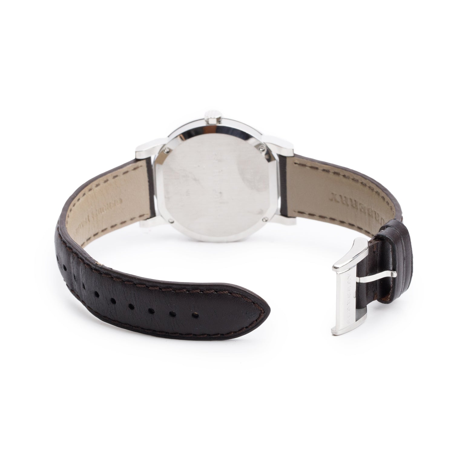 Burberry Stainless Steel BU9011 The City 38 MM Quartz Watch Fawn Dial