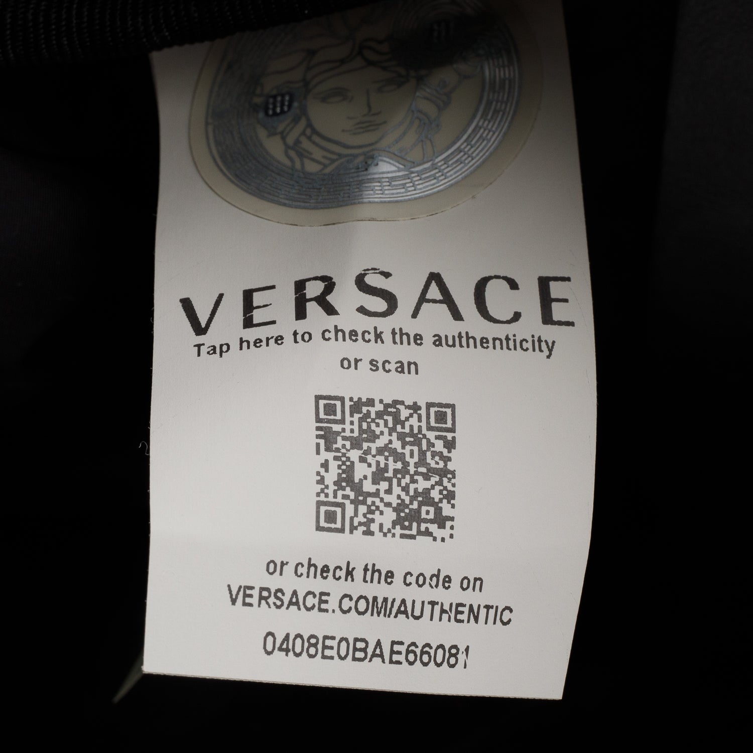 Versace Neon Green Padded Nylon Mini Sling Bag