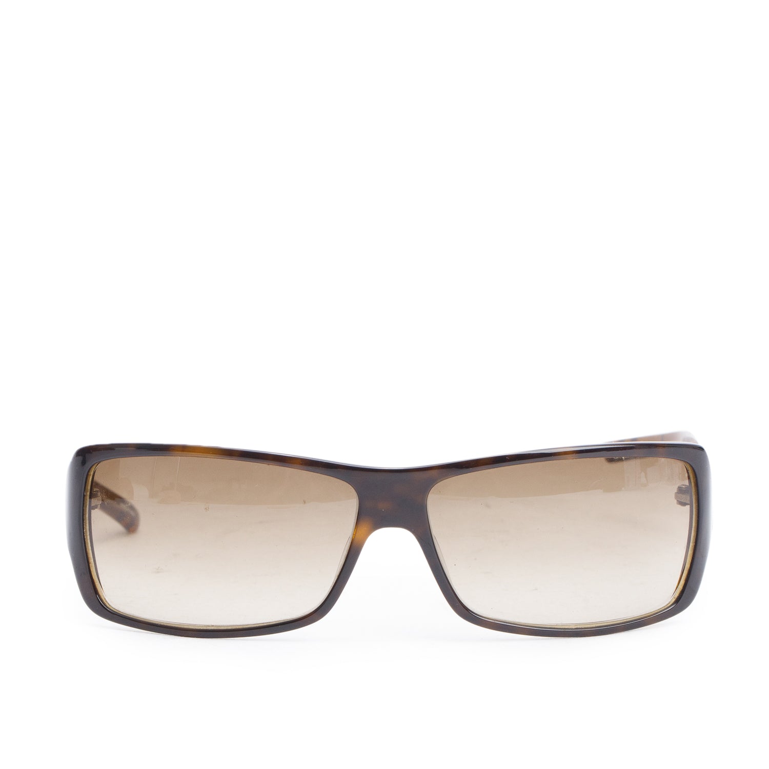 Burberry B438/S Black Acetate Rectangular Sunglasses w/ Case